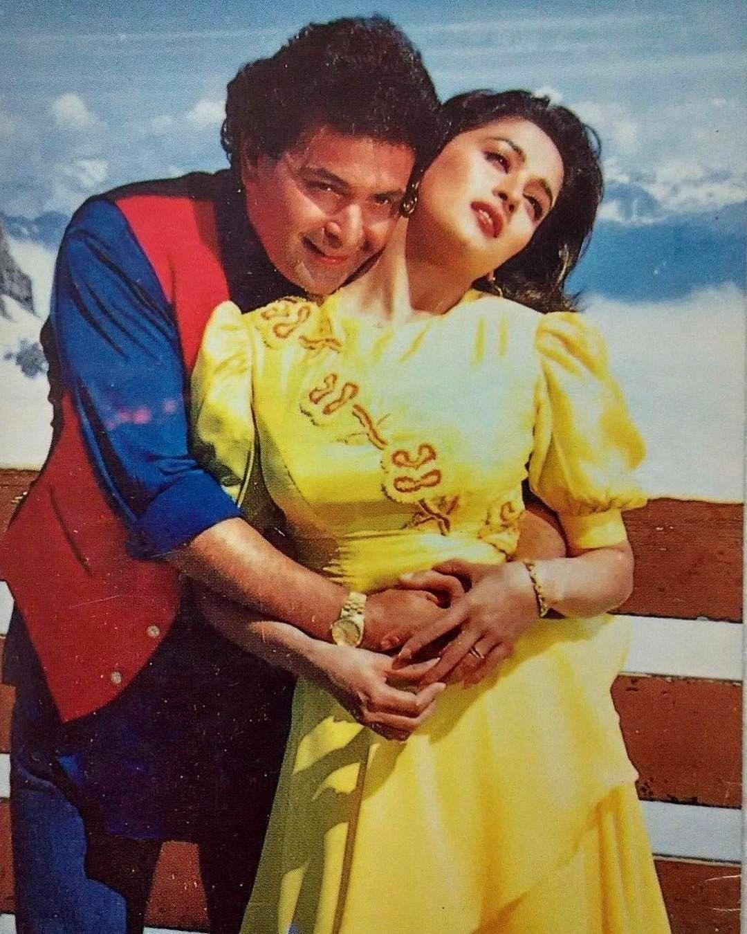 1080x1350 RishiKapoor #MadhuriDixit. Bollywood celebrities, Bollywood actress