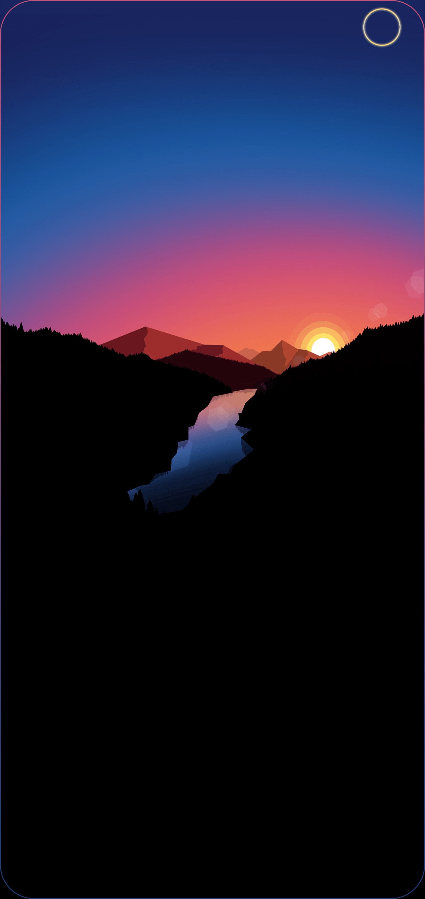 1440x3040 Cont. Updated Punch Hole Wallpaper For Samsung Galaxy S10
