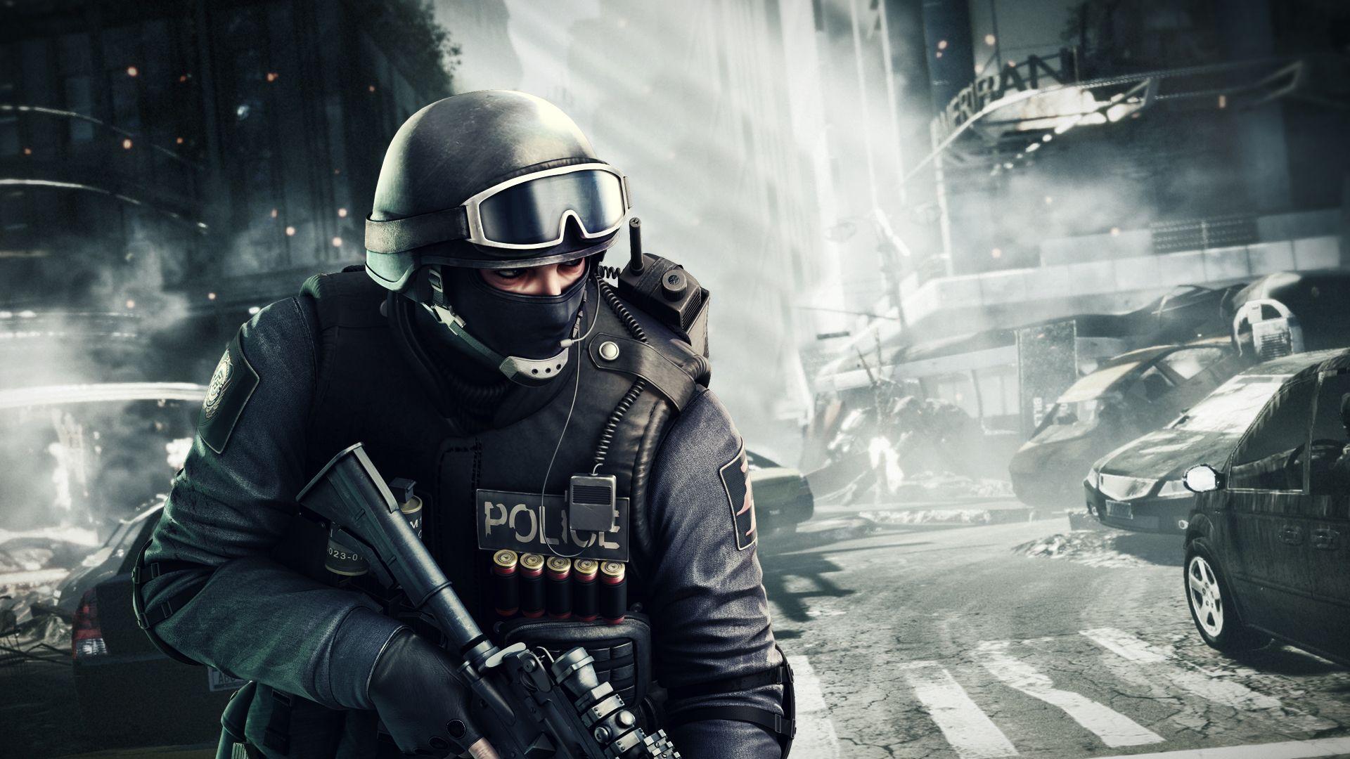 1920x1080 Desktop Wallpaper Point Blank Men Police Helmet Warriors 1920x1080