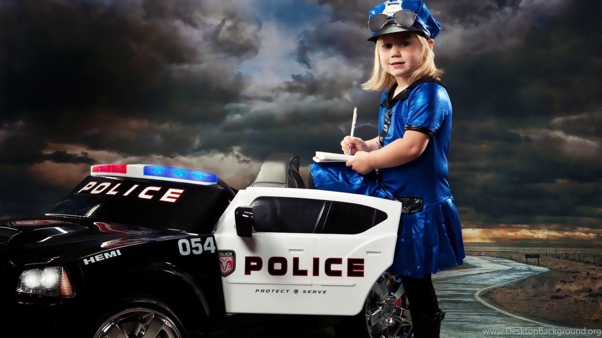 1920x1080 Women Police Funny Police Cars Wallpaper Desktop Background