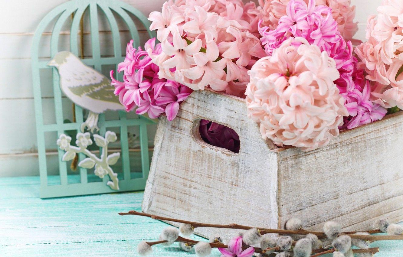 1332x850 Wallpaper flowers, roses, bouquet, spring, pink, vintage, wood