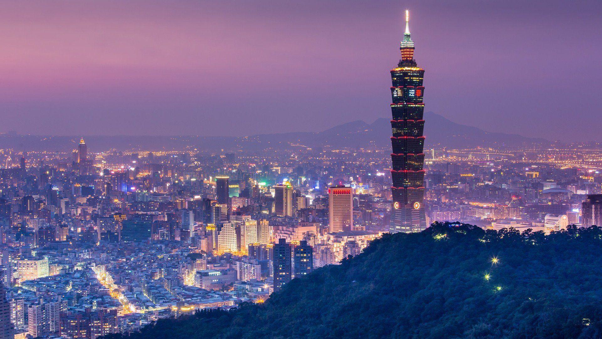 1920x1080 city, Taiwan, Taipei, Taipei 101 HD Wallpaper / Desktop
