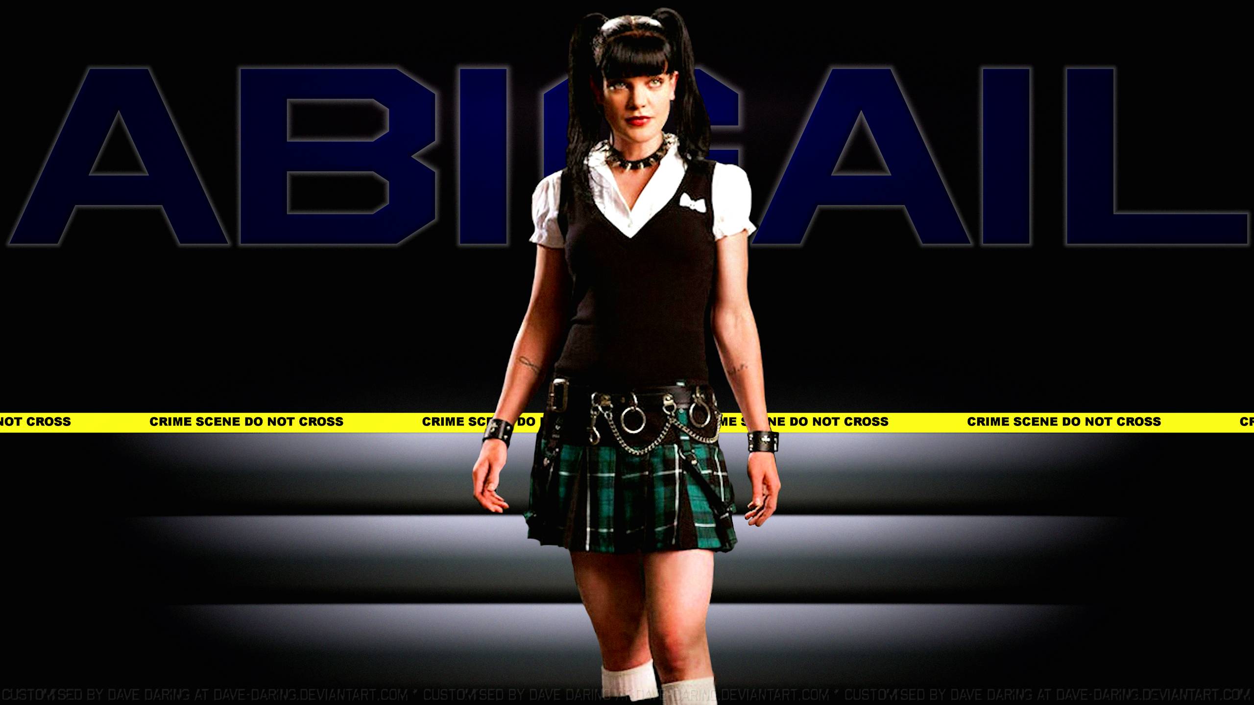 2560x1440 Pauley Perrette Crime Fighter Abby By Dave Daring