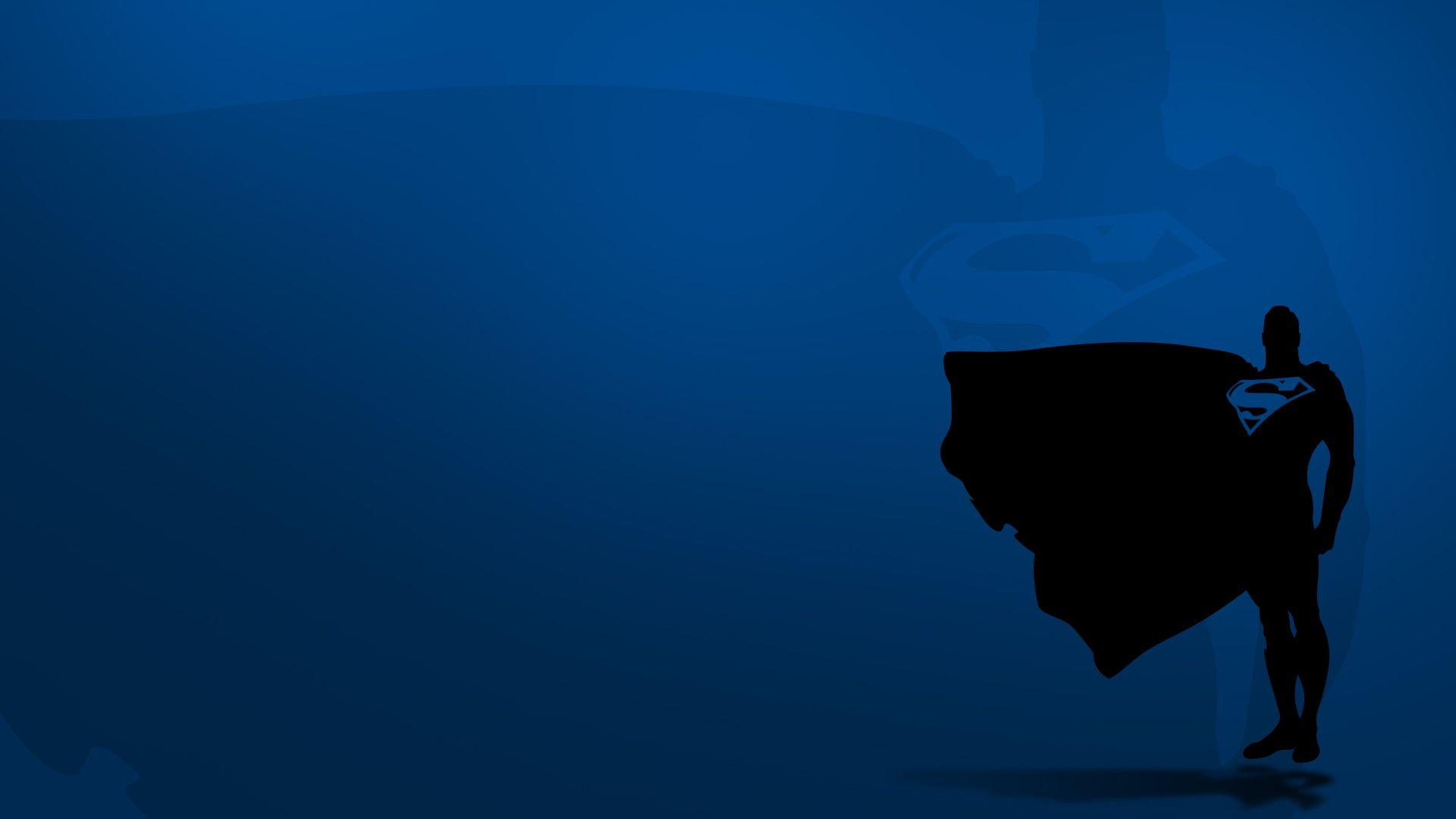 1920x1080 Superman Silhouette Wallpaper