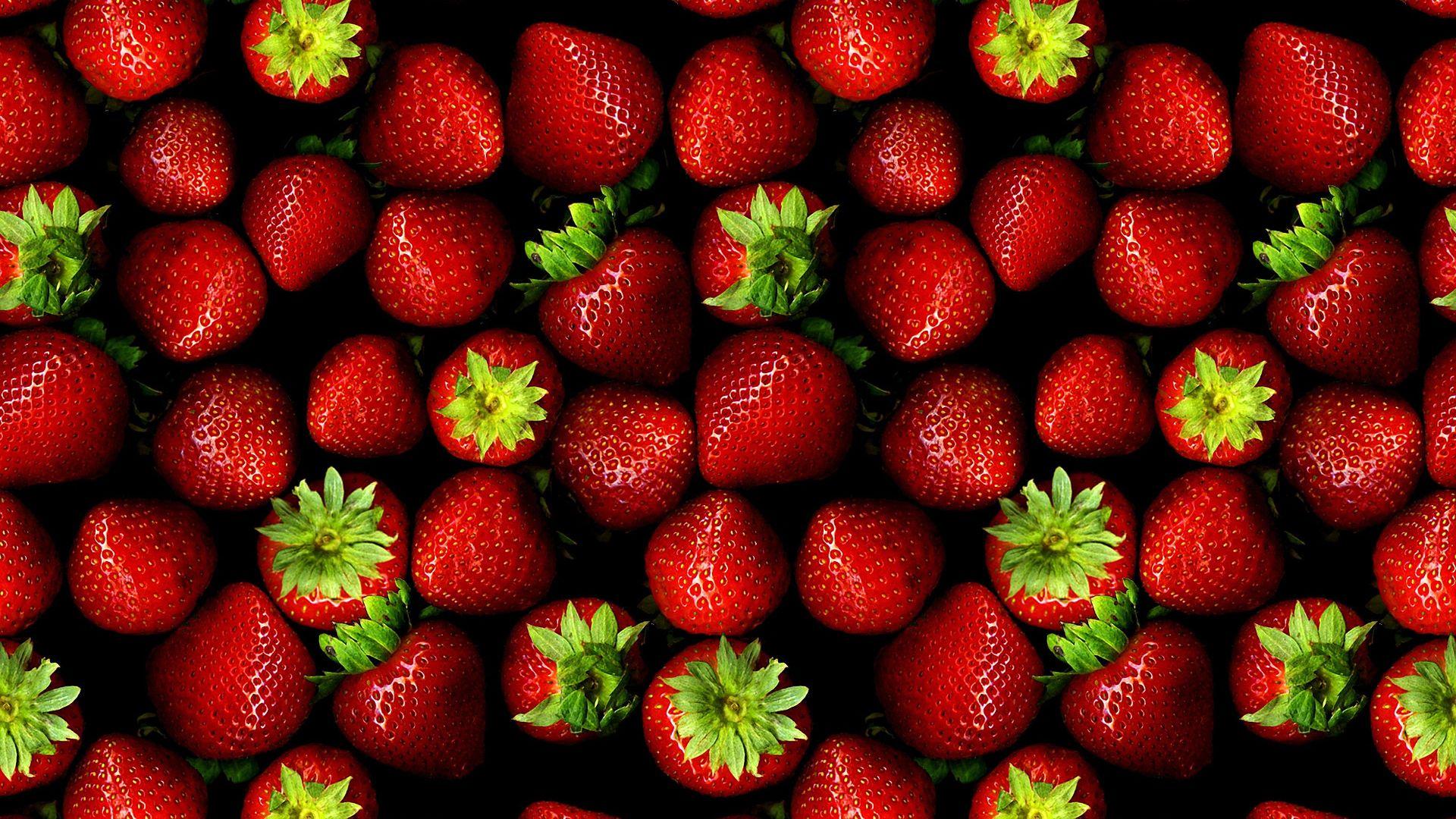 1920x1080 Strawberries Background wallpaperx1080