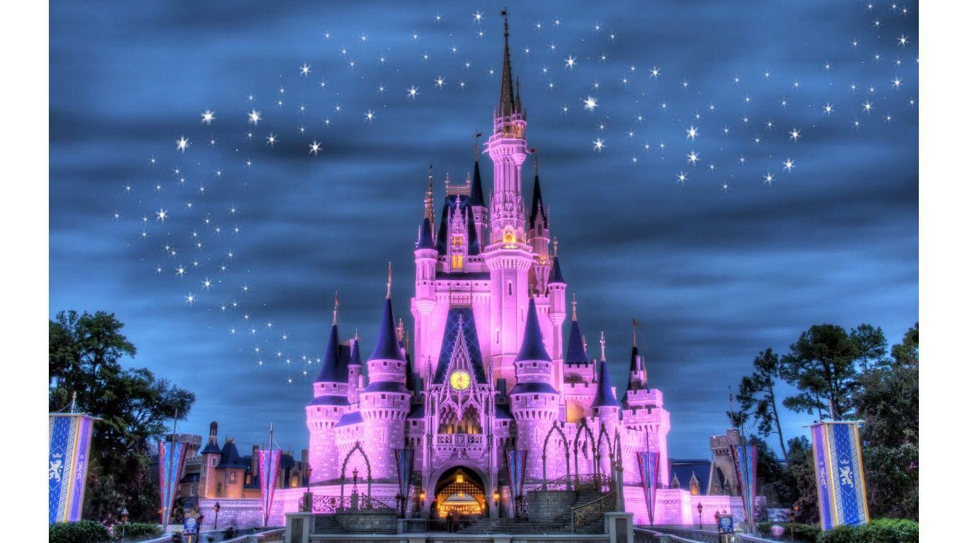 1366x768 Disney World Definition Background