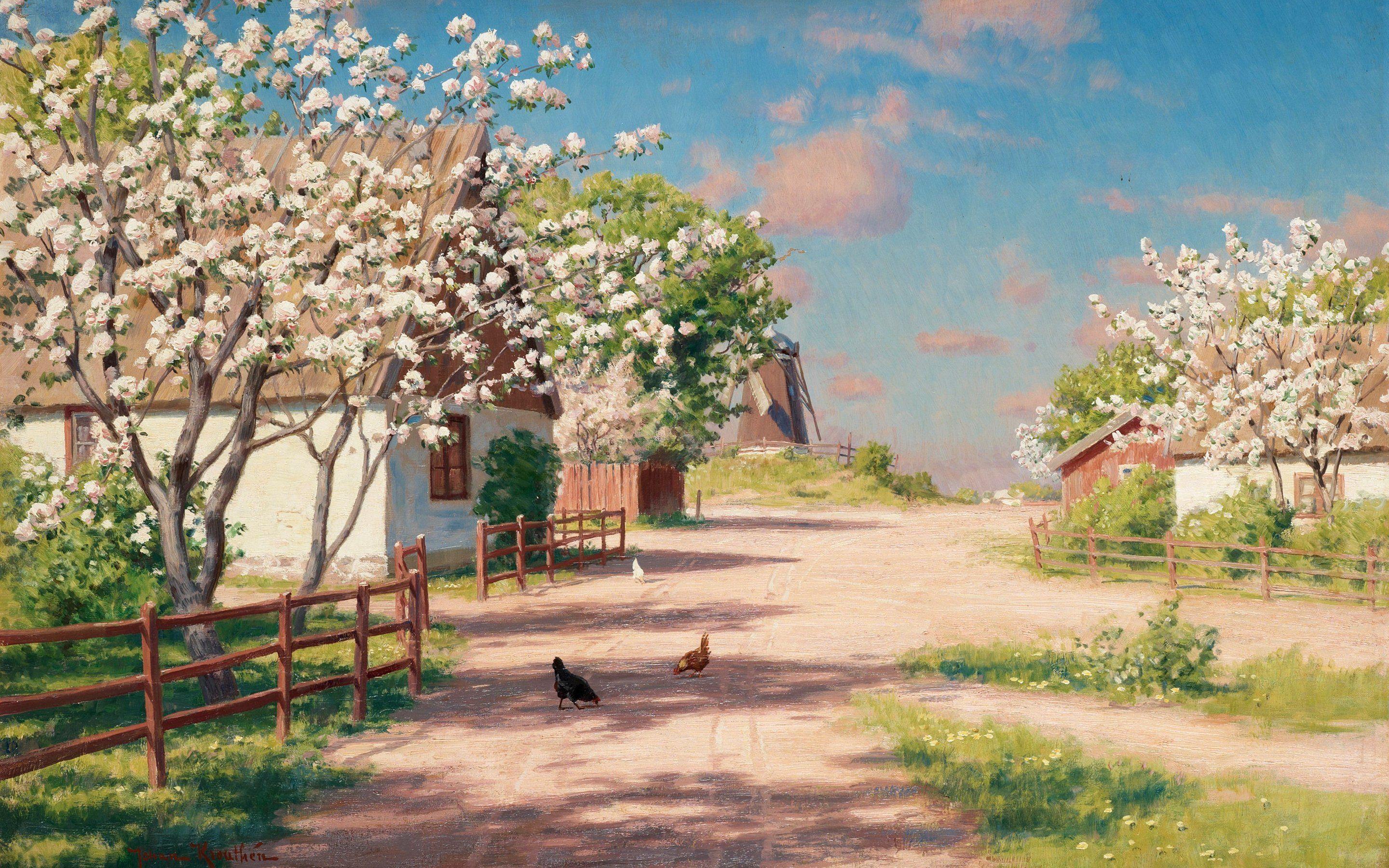 2880x1800 Country Life Desktop Background