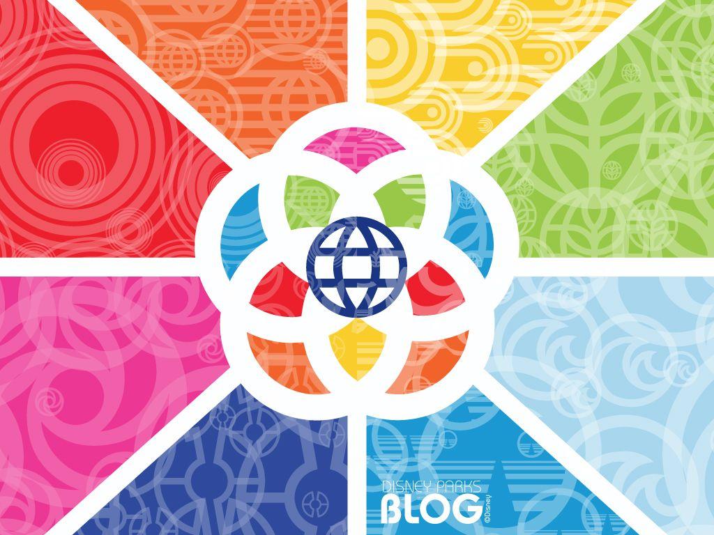 1024x768 Celebrate Epcot with Exclusive Disney Parks Blog Retro Wallpaper