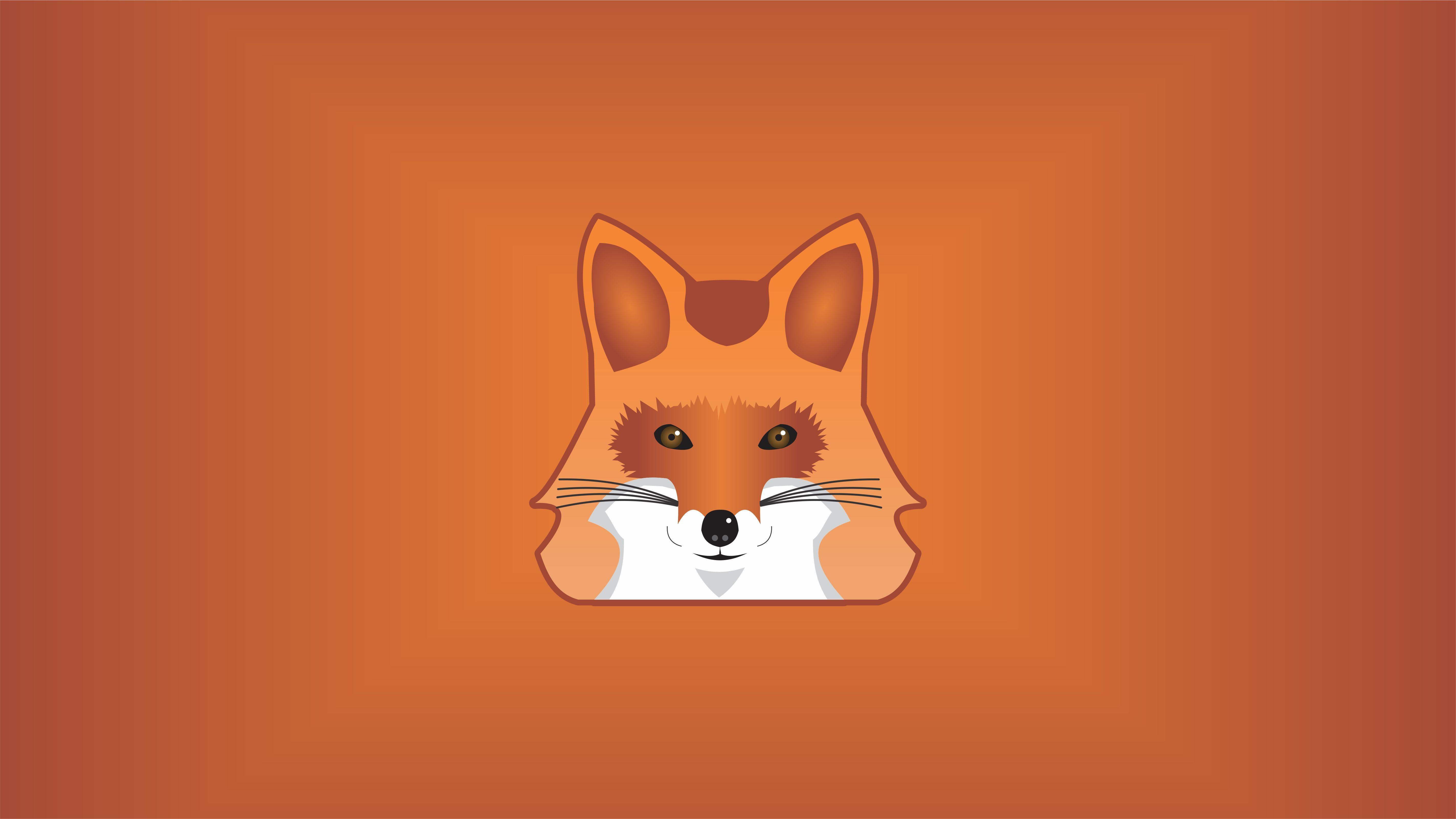 5692x3201 Fox Minimalist 5k, HD Artist, 4k Wallpaper, Image, Background