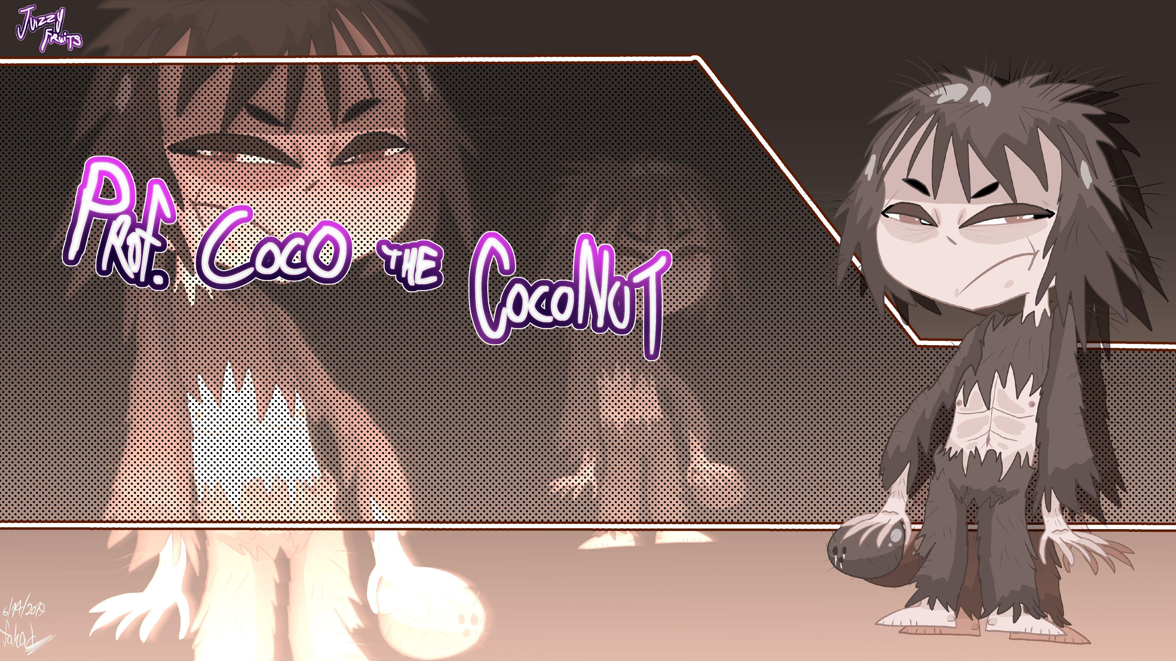 3840x2160 JF!Prof. Coco The Coconut Wallpaper By Fahad Lami On Newgrounds