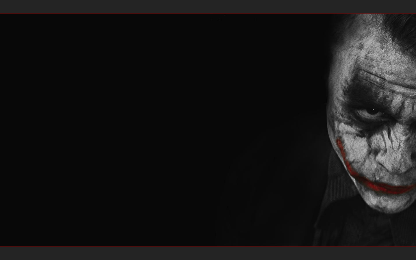 1440x900 Heath Ledger Joker Dark Background HD Wallpaper