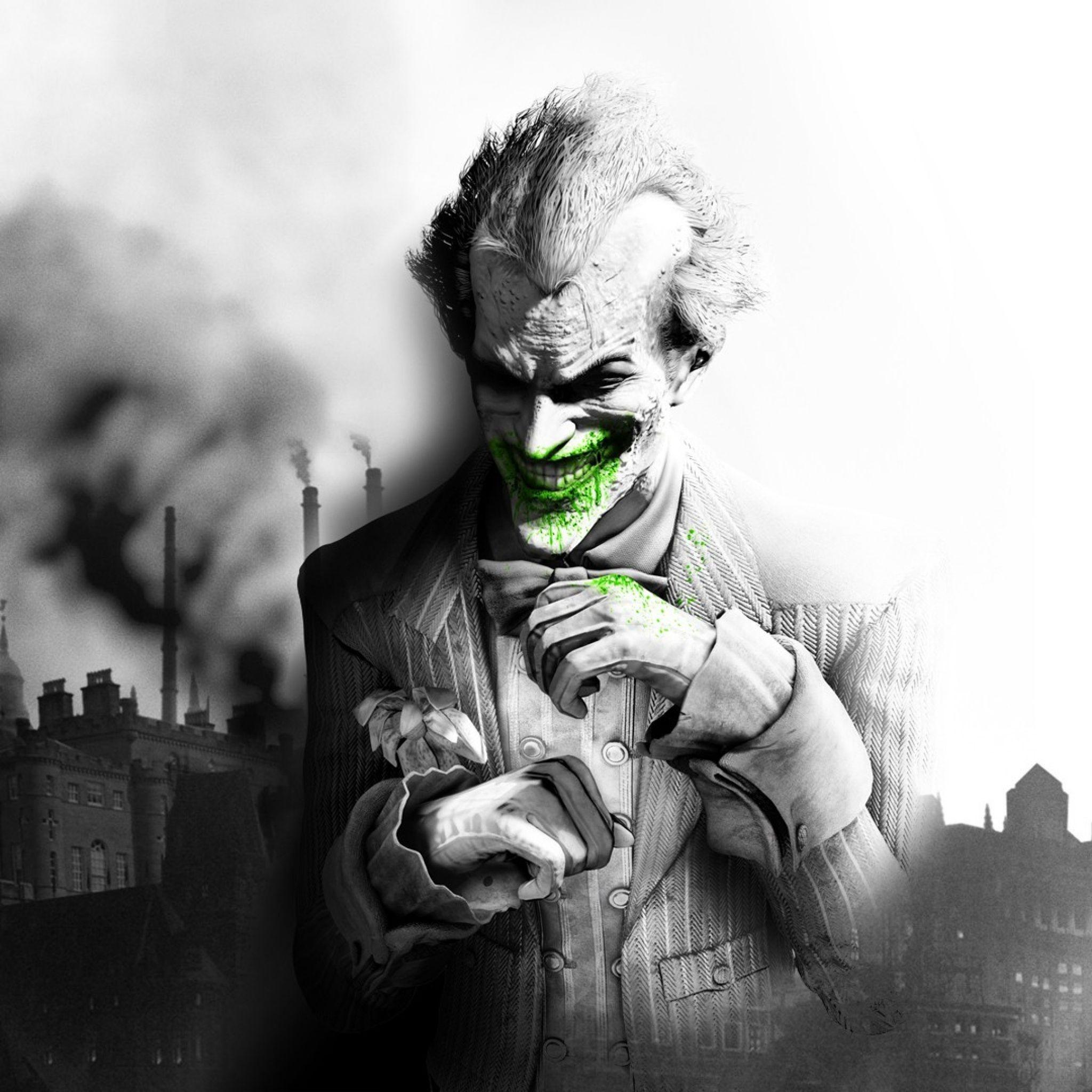 2048x2048 Joker Arkham City Wallpaper 2048x Wallpaper Arkham