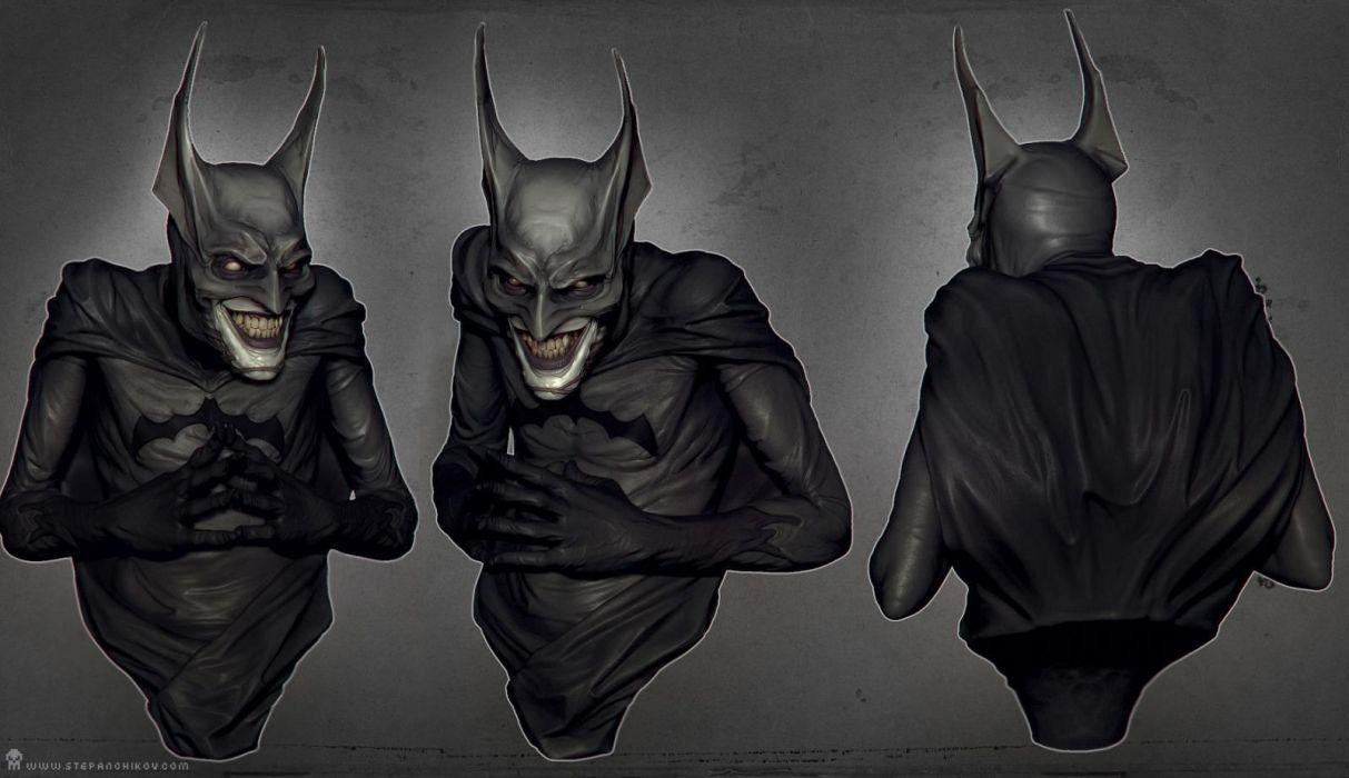 1213x700 Batman Joker Creepy dark comics mask wallpaperx923