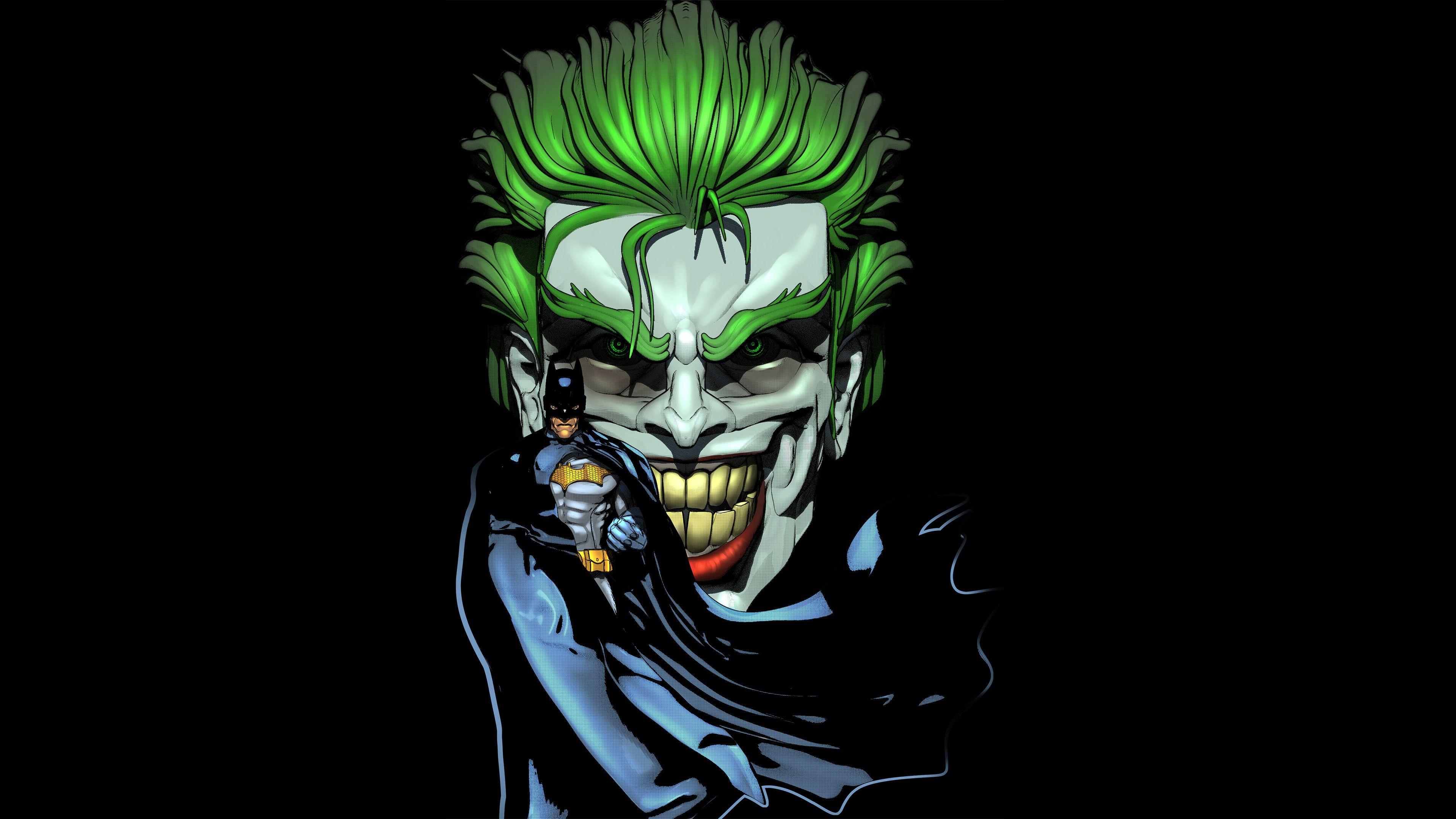 3840x2160 Joker Evil Laugh Batman, HD Superheroes, 4k Wallpaper, Image