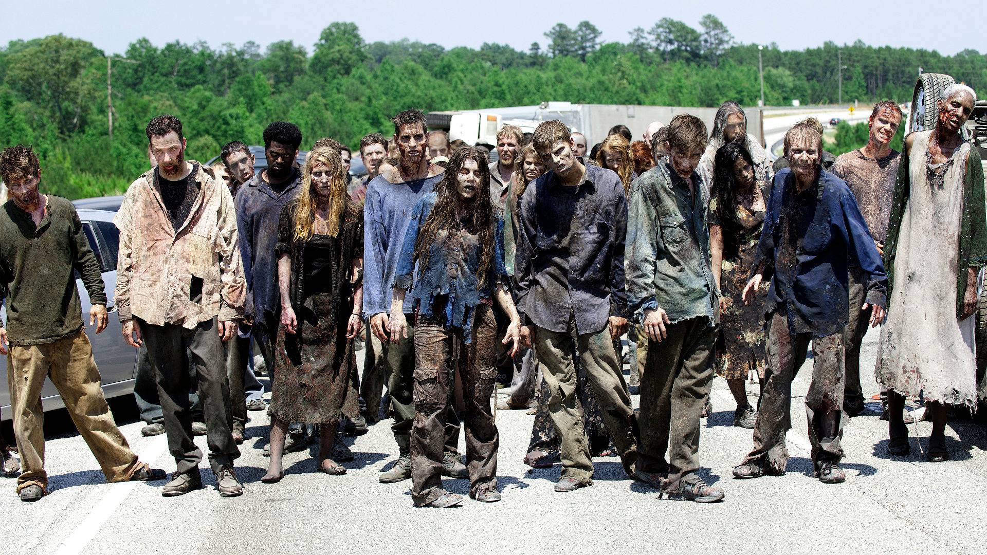 1920x1080 The Walking Dead Zombie Wallpaper