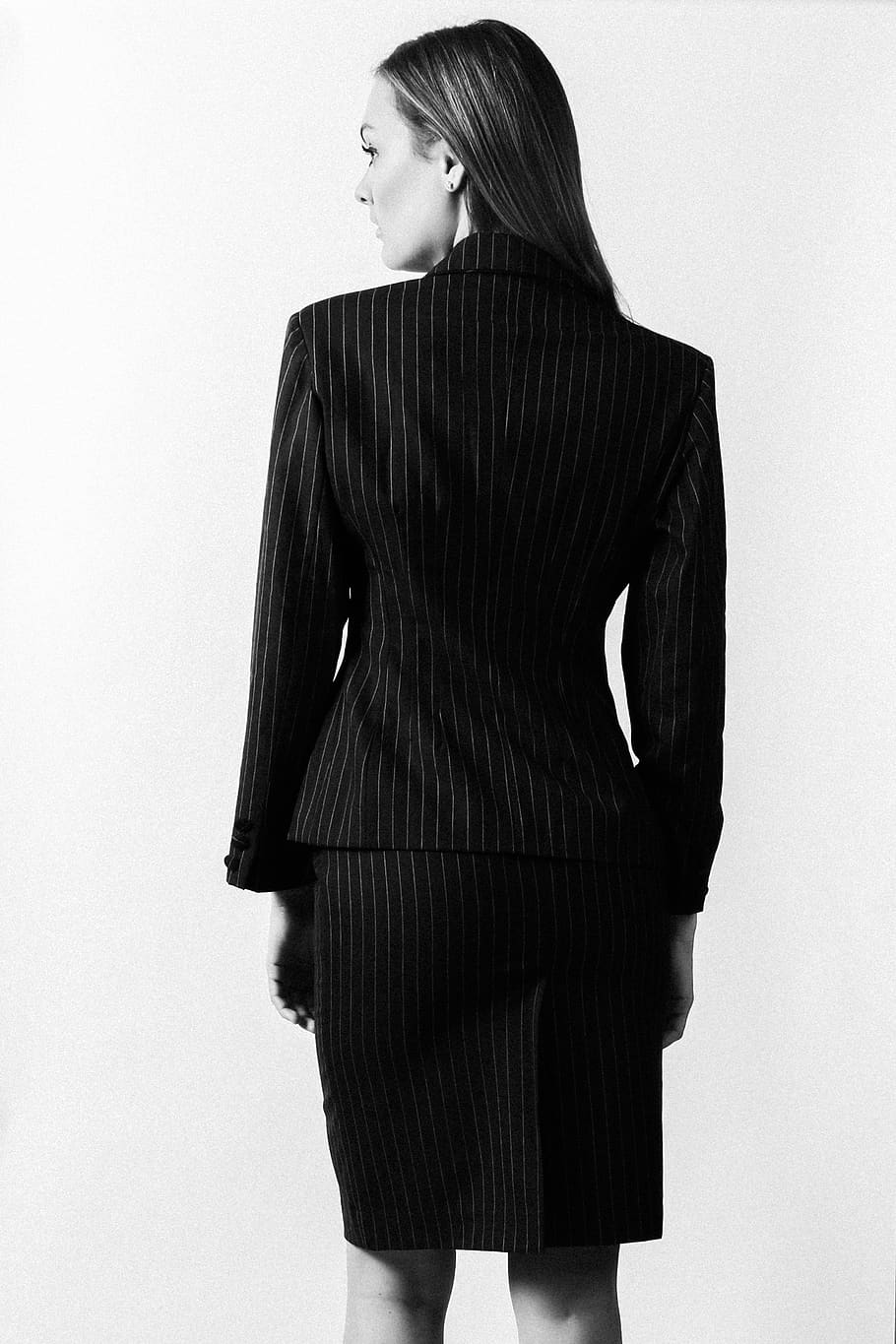 910x1365 HD wallpaper: style, fashion, girl, business, jacket, suit, woman