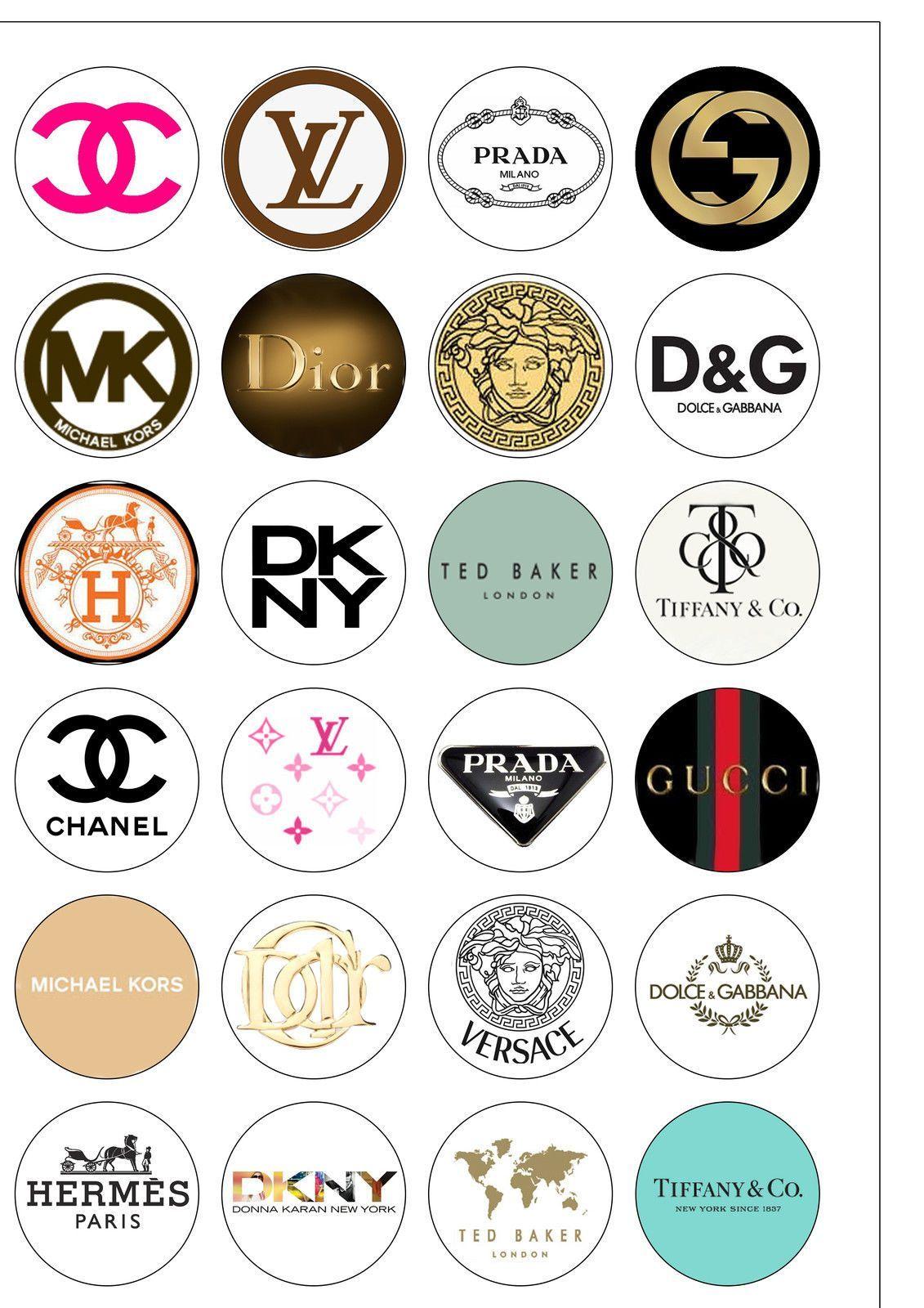 Download Black Logos Of Luxury Clothing Brands Wallpaper  Wallpaperscom