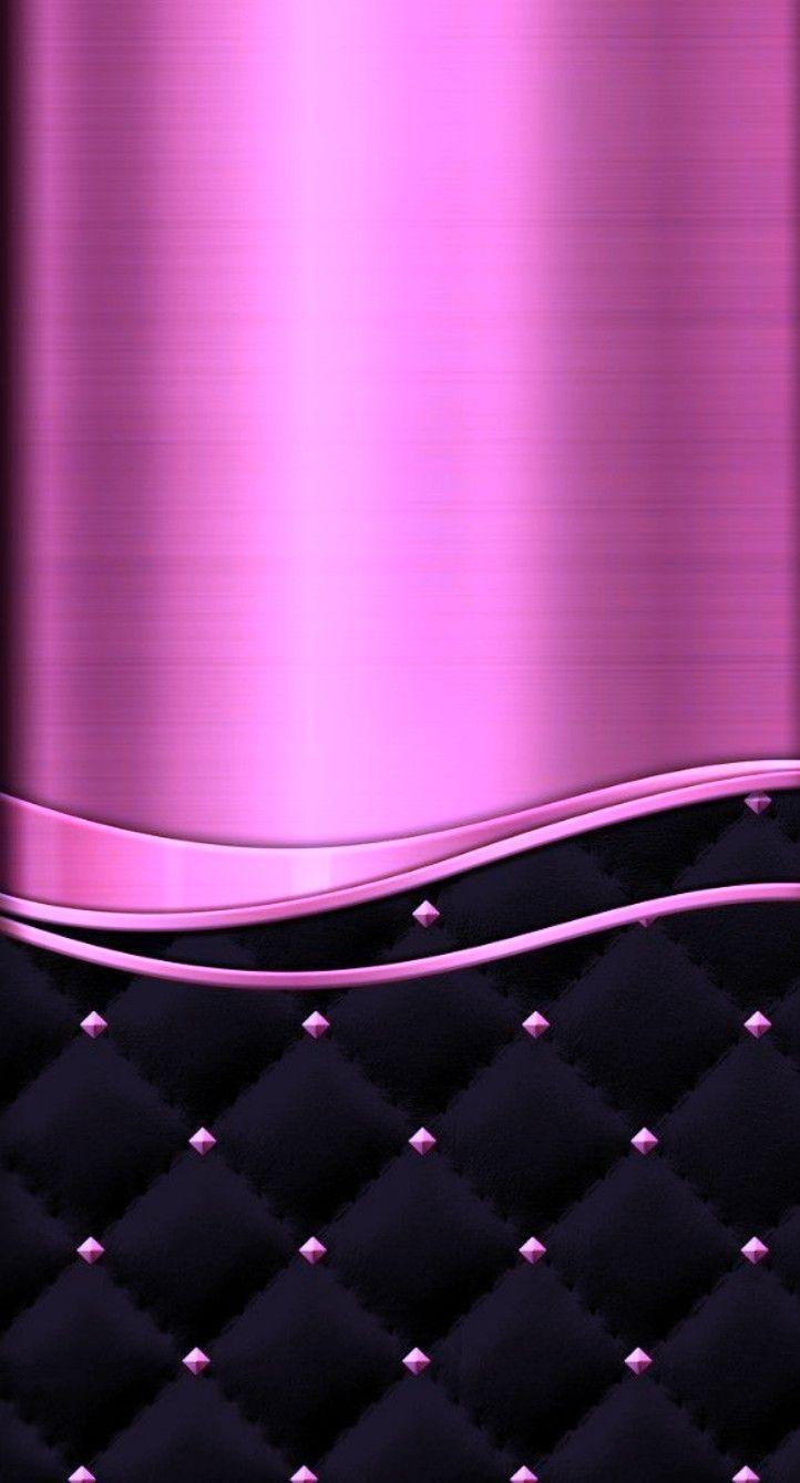 722x1339 Pattern Sfondi Black Quilted Pink Wallpaper. M.Q. Cellphone