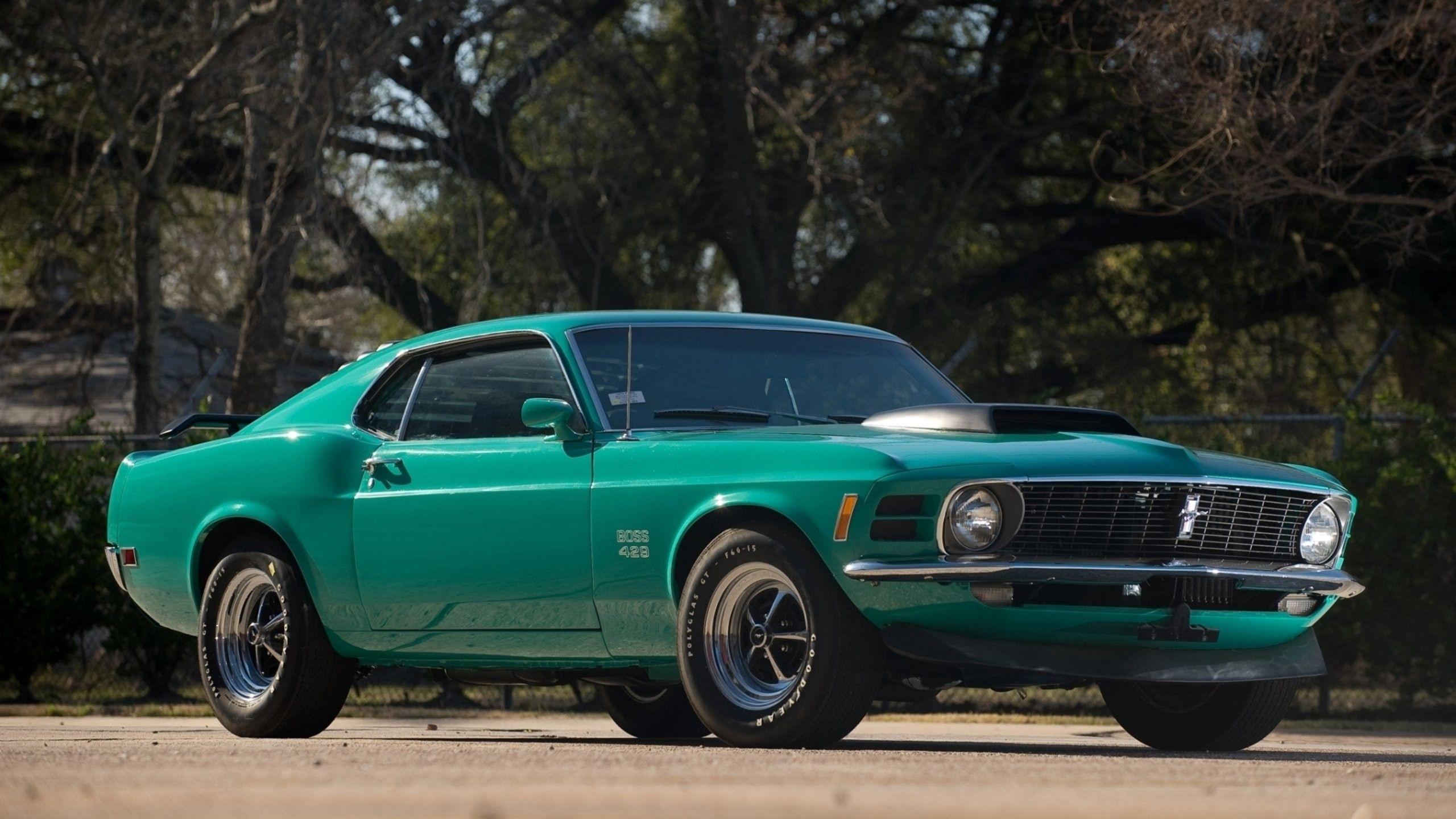 2560x1440 Download wallpaper 2560x1440 boss, tanks, classic, ford, mustang