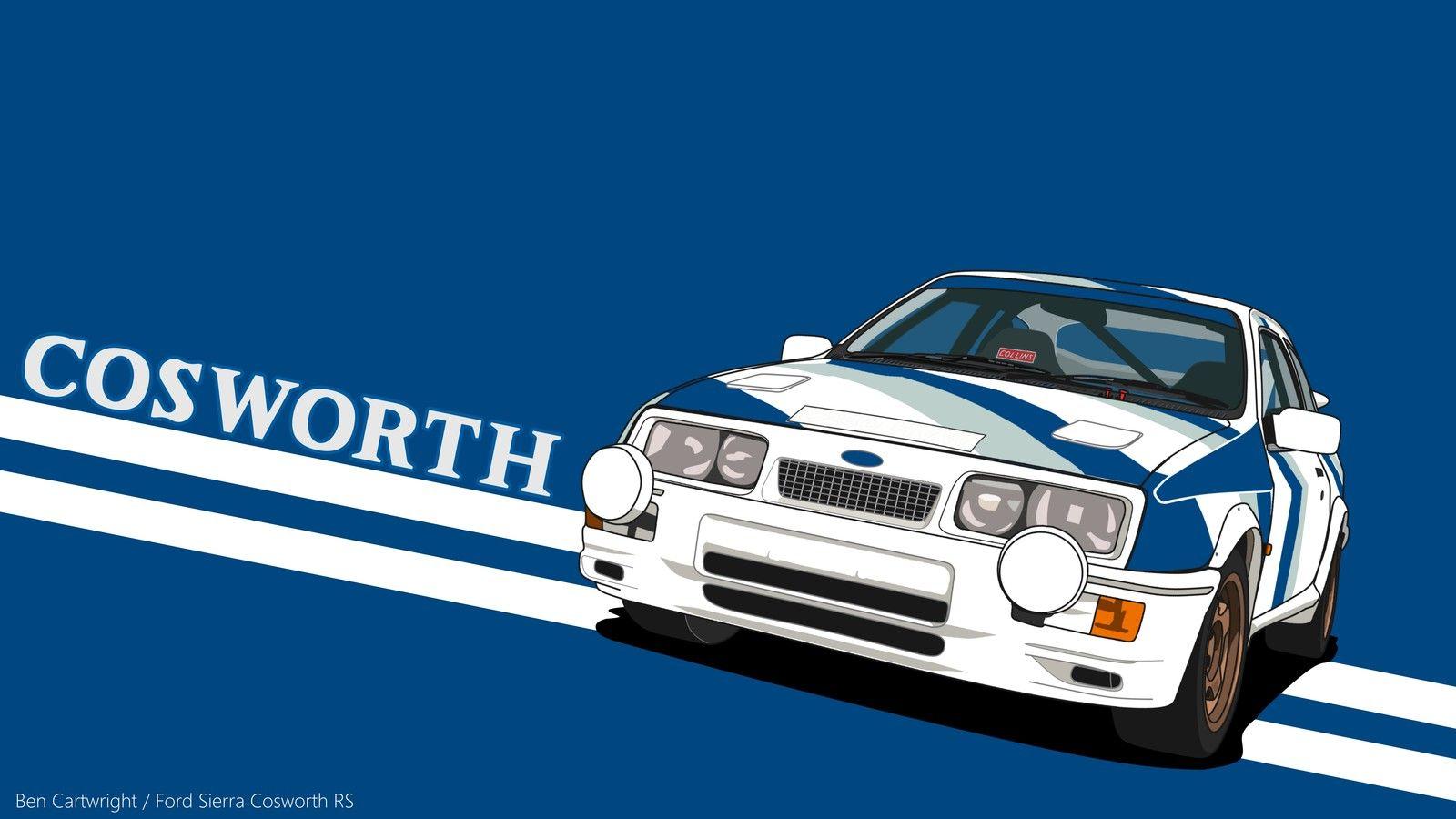 1600x900 Ford Sierra RS Cosworth, Ben Cartwright