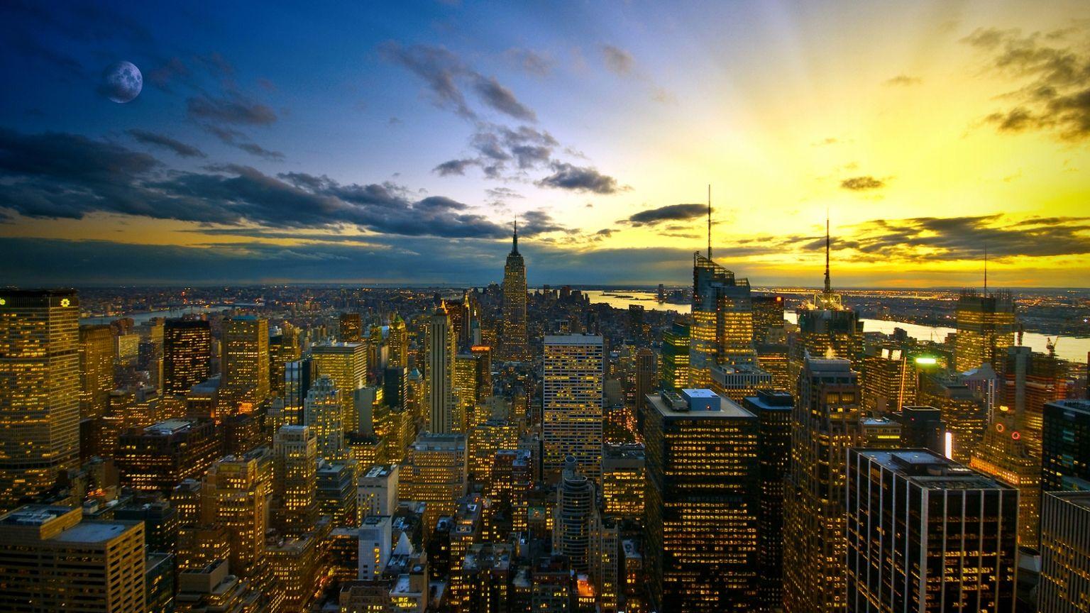 1536x864 Free download City View Desktop Wallpaper 49328 Landscape