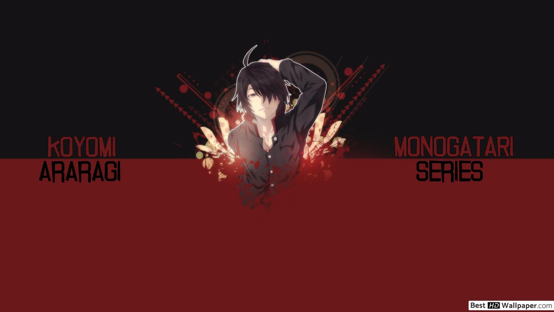 1920x1080 Koyomi Araragi Series HD wallpaper download