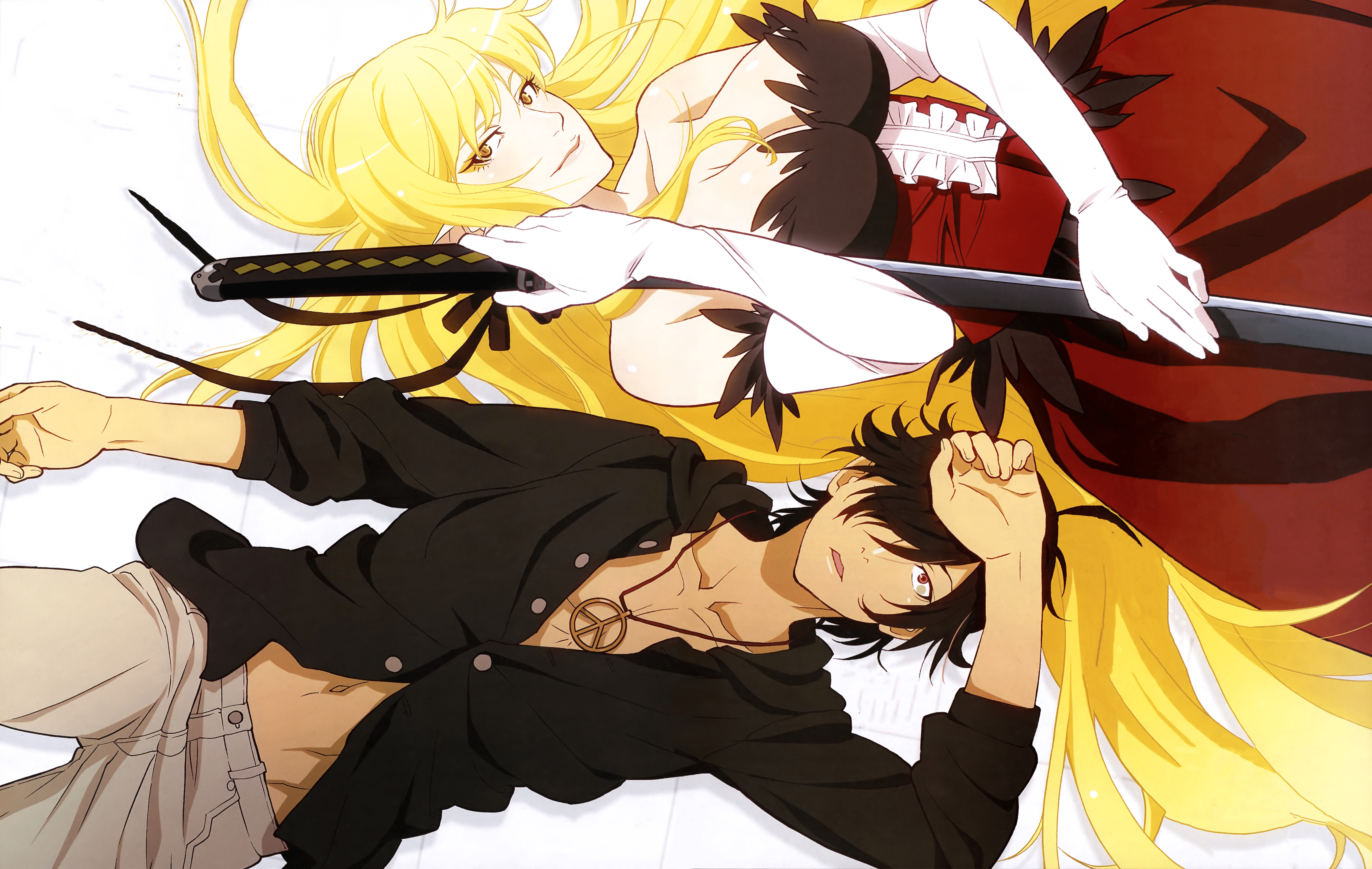 6474x4102 4K Ultra HD Koyomi Araragi Wallpaper