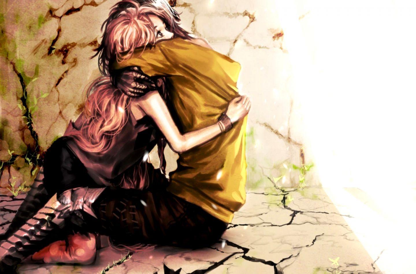 Sad Love Anime Wallpapers Top Free Sad Love Anime Backgrounds Wallpaperaccess