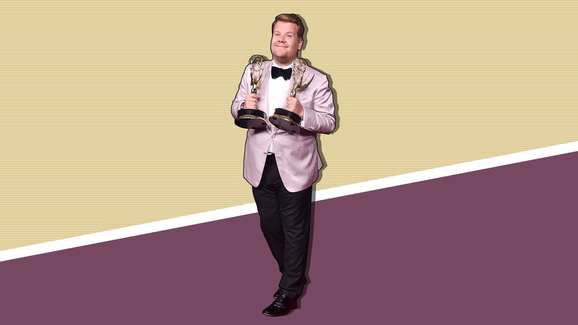 1920x1080 How to channel this James Corden Emmy Awards 2018 Red carpet look