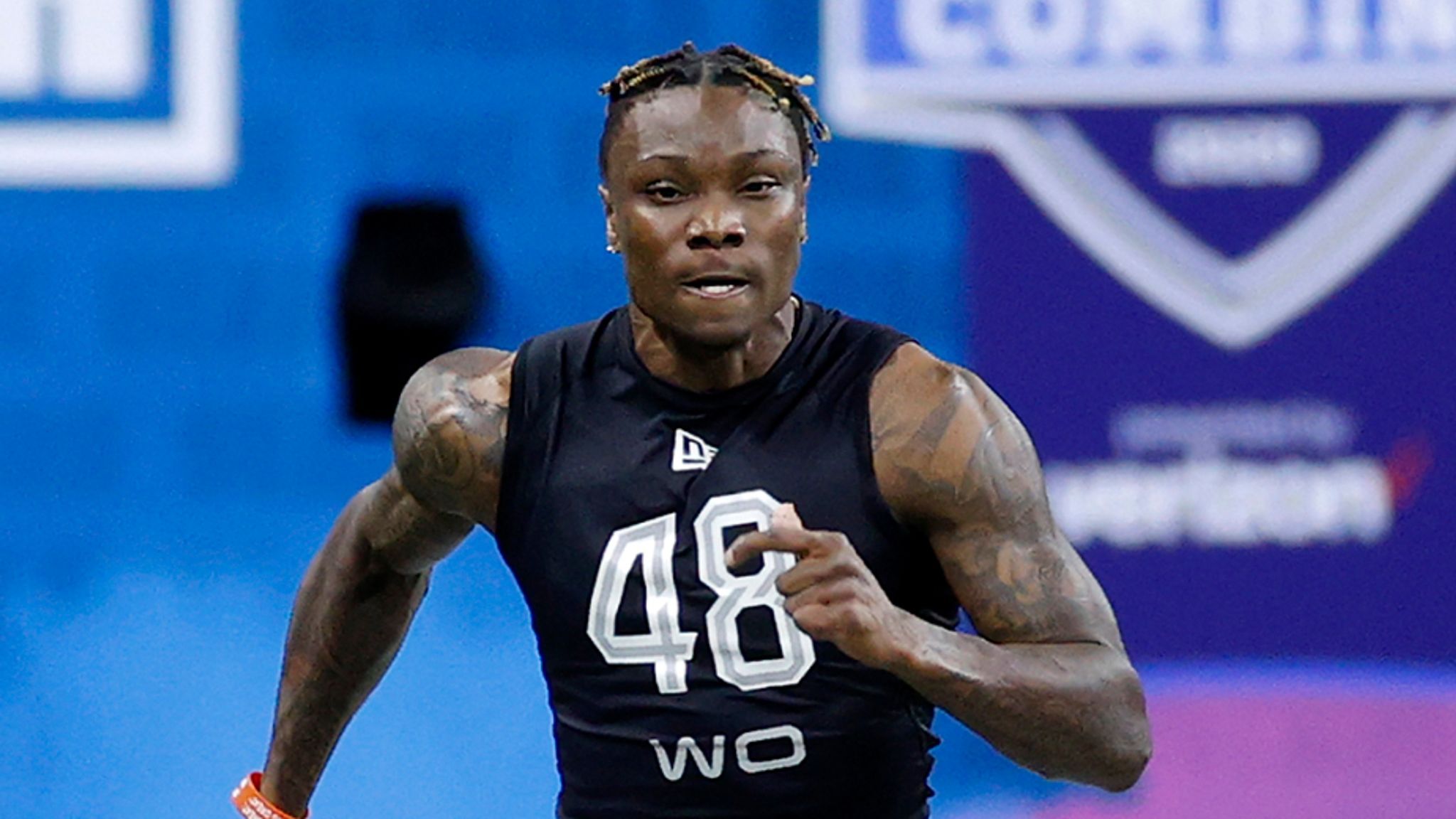 2048x1152 Alabama Wide Receiver Henry Ruggs III Misses John Ross' 40 Yard Dash Record