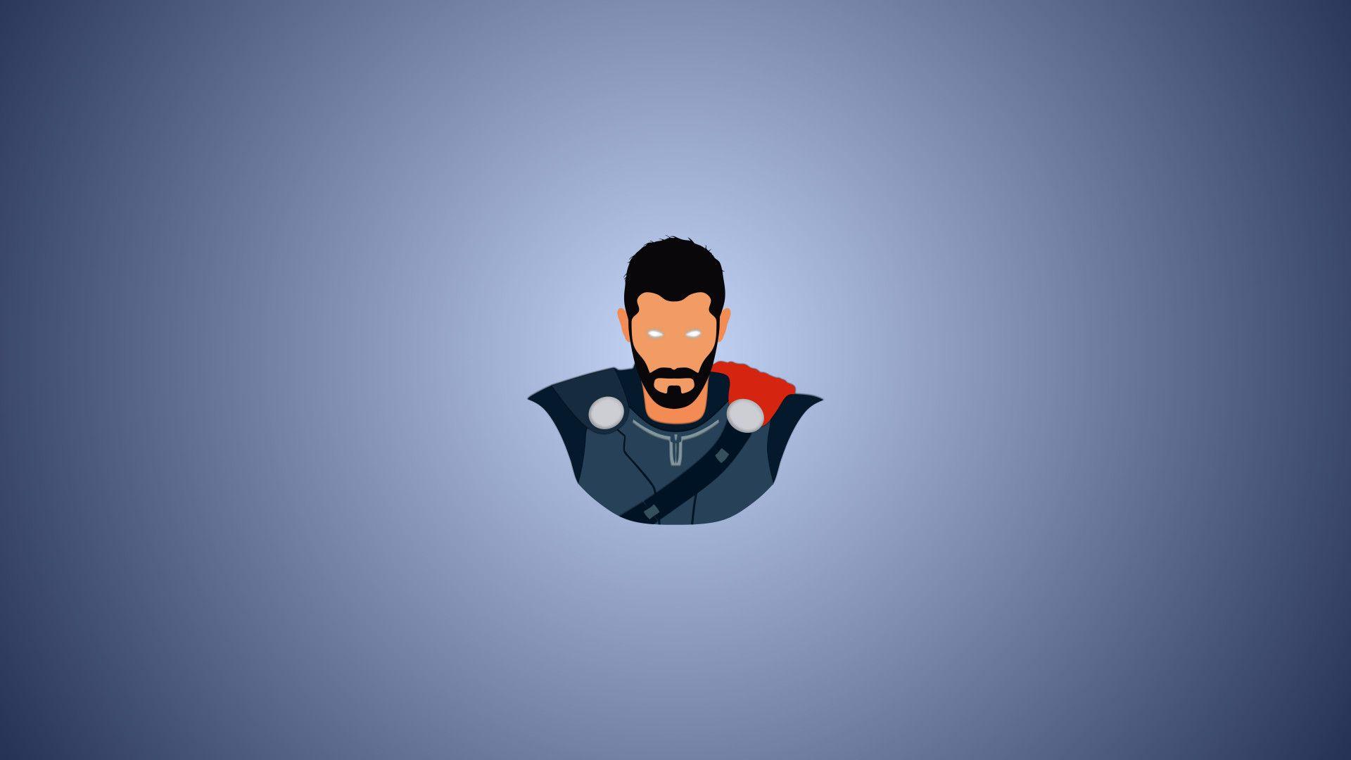 1920x1080 Thor Minimalism 12k Laptop Full HD 1080P HD 4k