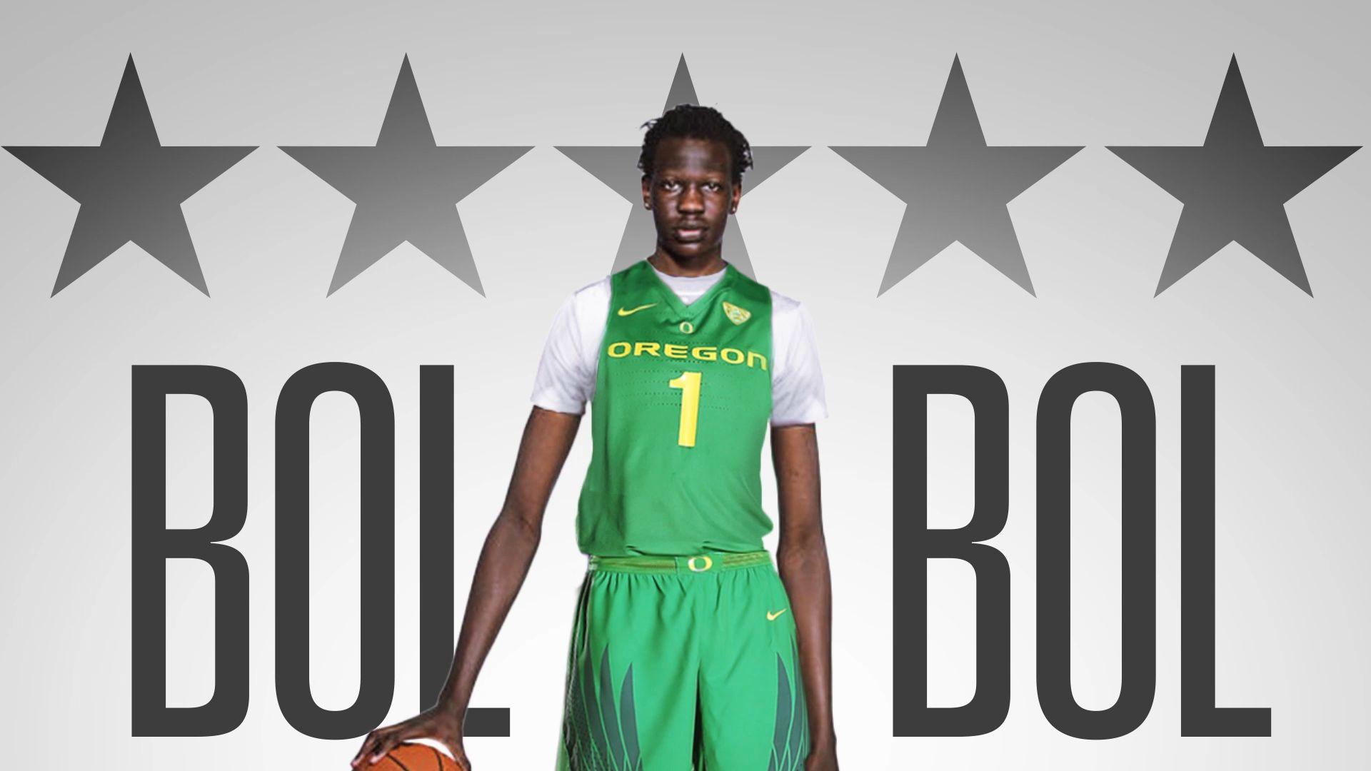 1920x1080 Bol Bol Signs with Oregon of Oregon Athletics