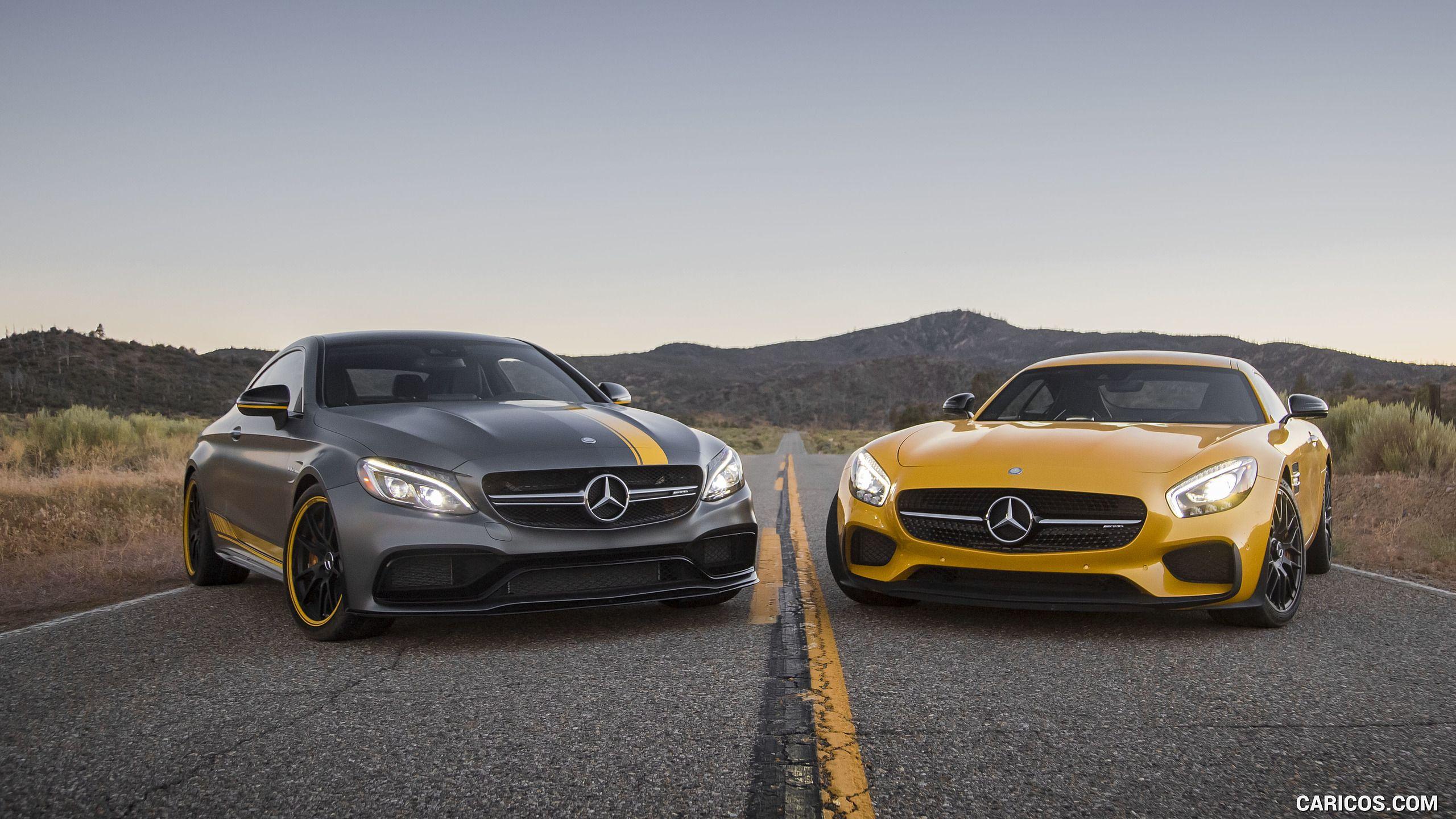 2560x1440 Mercedes AMG C63 S Coupe Edition One (US Spec) And 2017