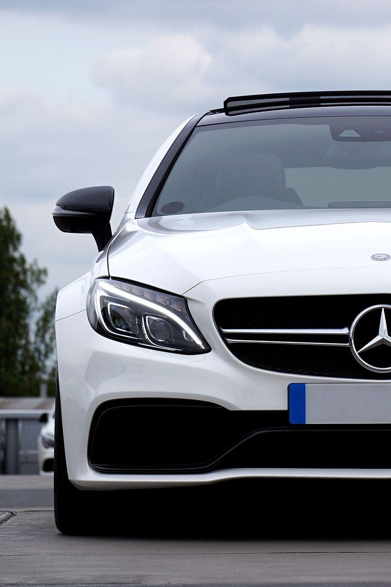 800x1200 Wallpaper Mercedes C63 Amg, Mercedes, Car, White, Front