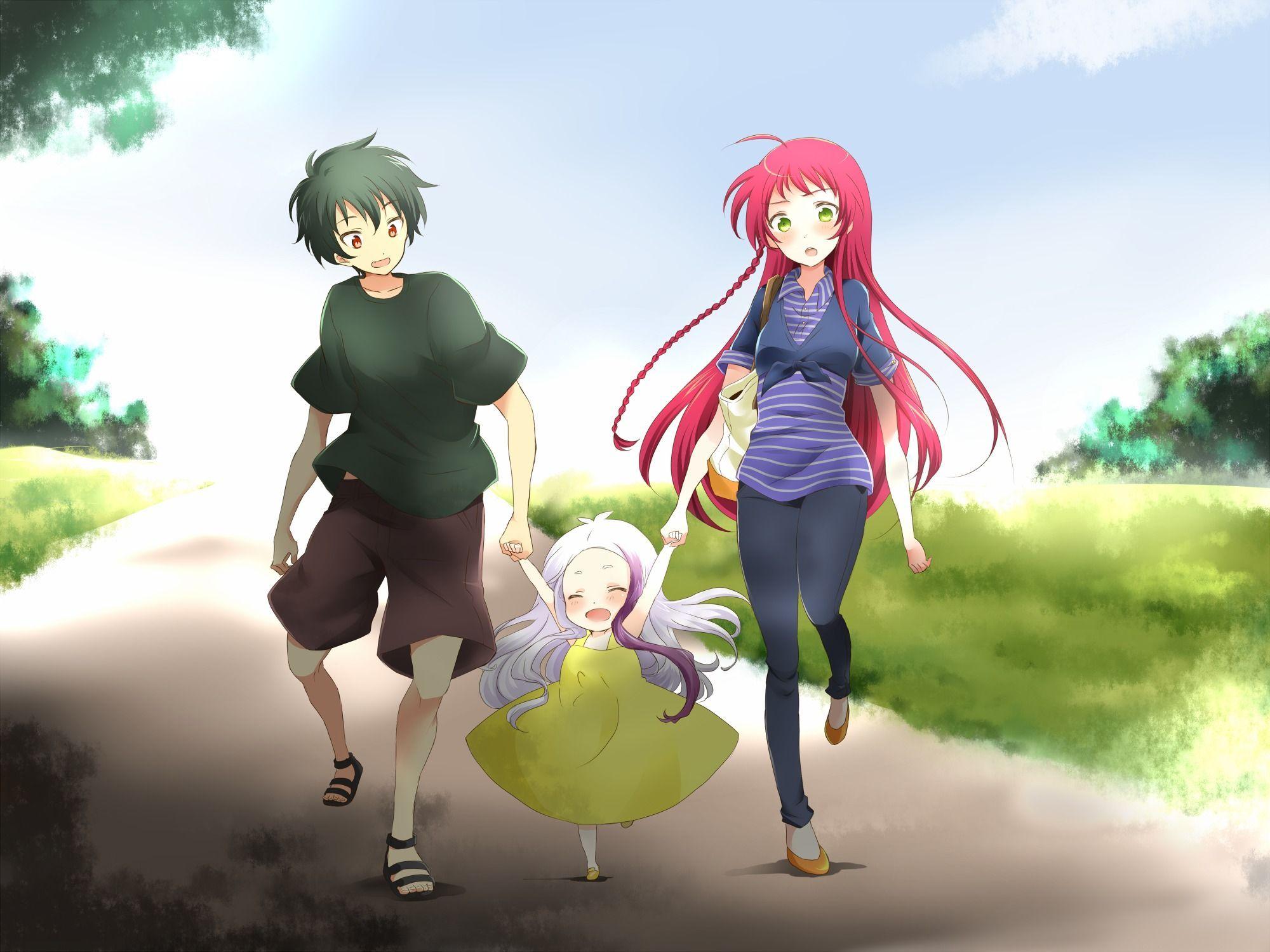 Anime The Devil Is a Part-Timer! HD Wallpaper by kuena