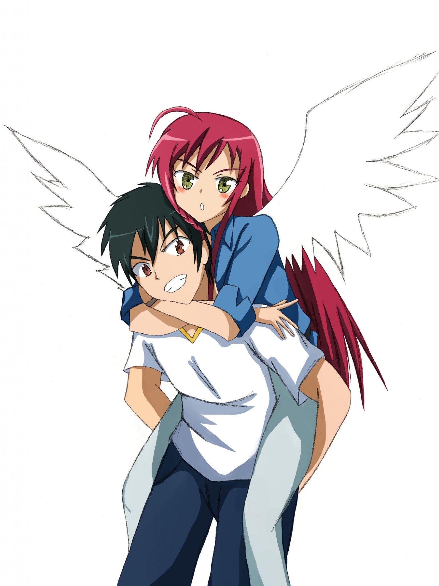 1536x2048 Free download Hataraku Maou sama image Zero HD wallpaper