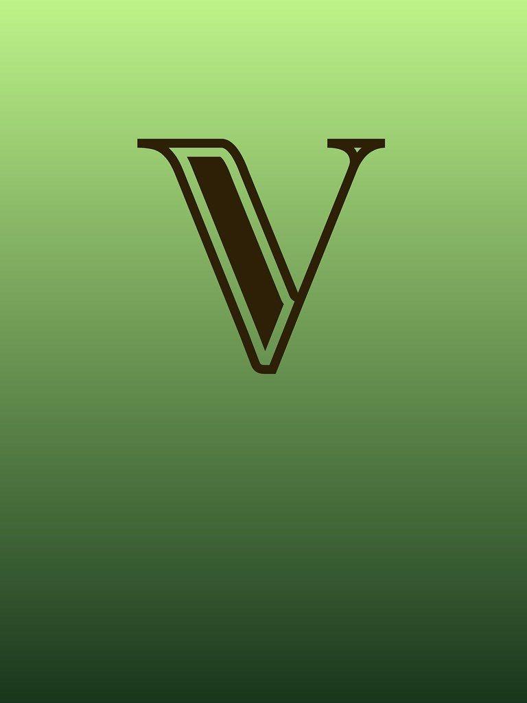 768x1024 Letter V Wallpaper. An alphabetic character from rendered w