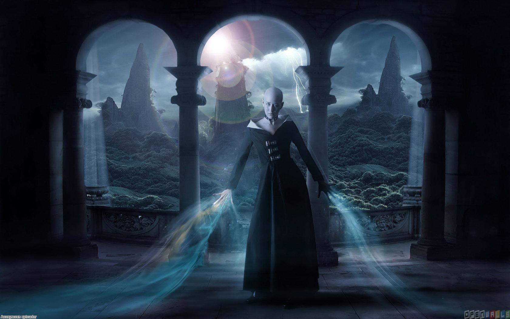 1680x1050 Evil witch wallpaper