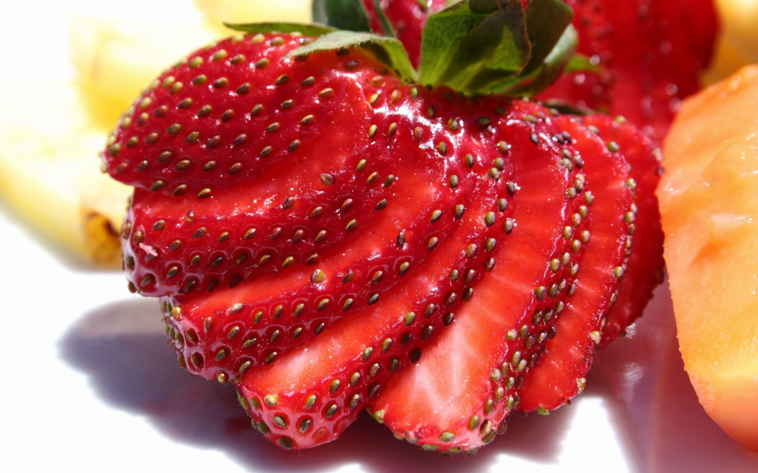 2560x1600 Cute Strawberries Wallpaper 38838 2560x1600px