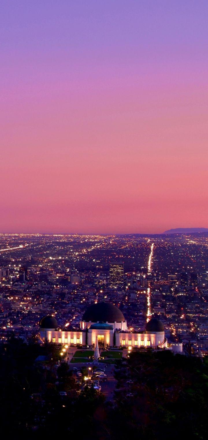 720x1520 Man Made Los Angeles (720x1520) Wallpaper
