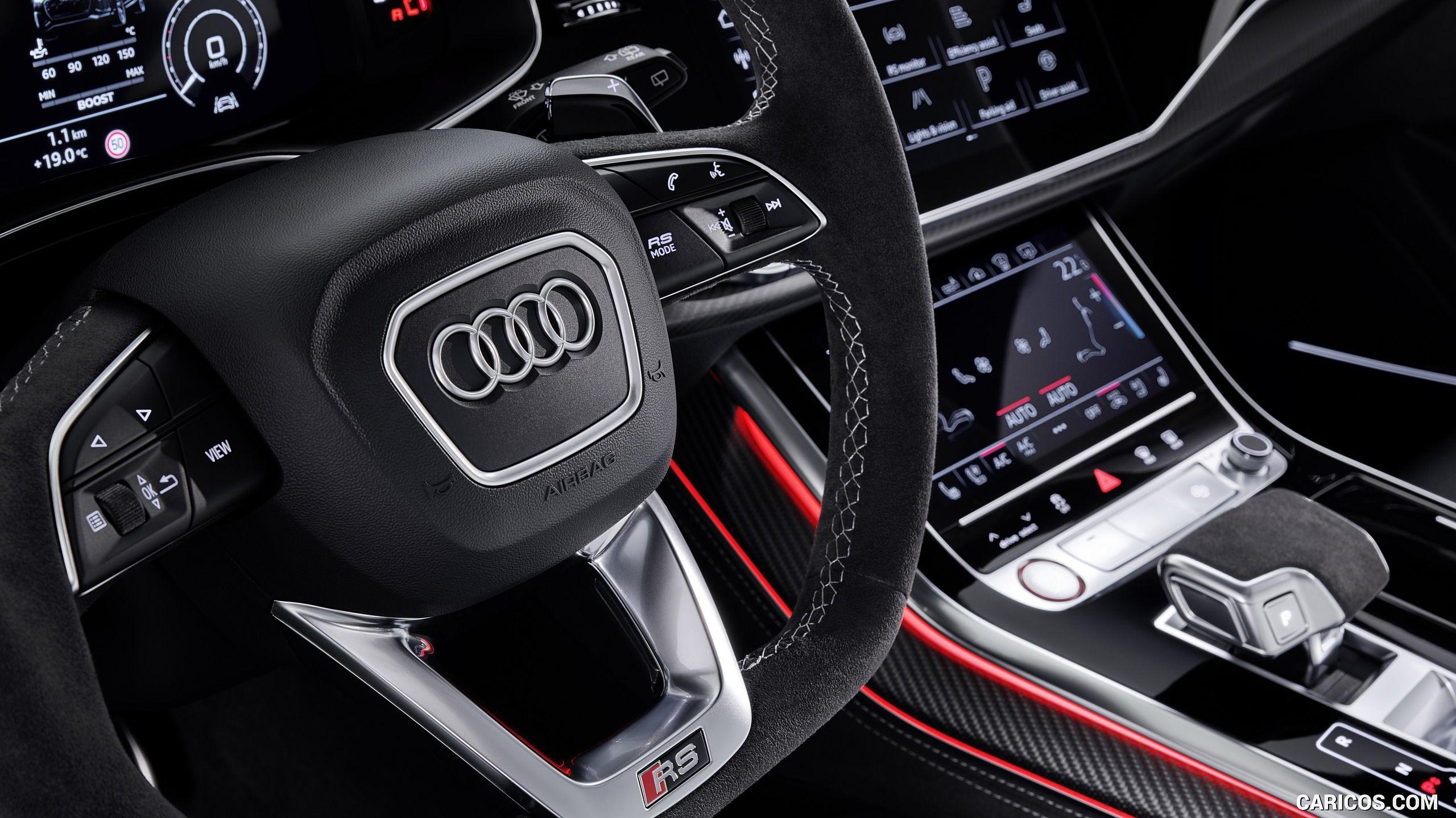 2560x1440 Free download 2020 Audi RS Q8 Interior Steering Wheel HD Wallpaper