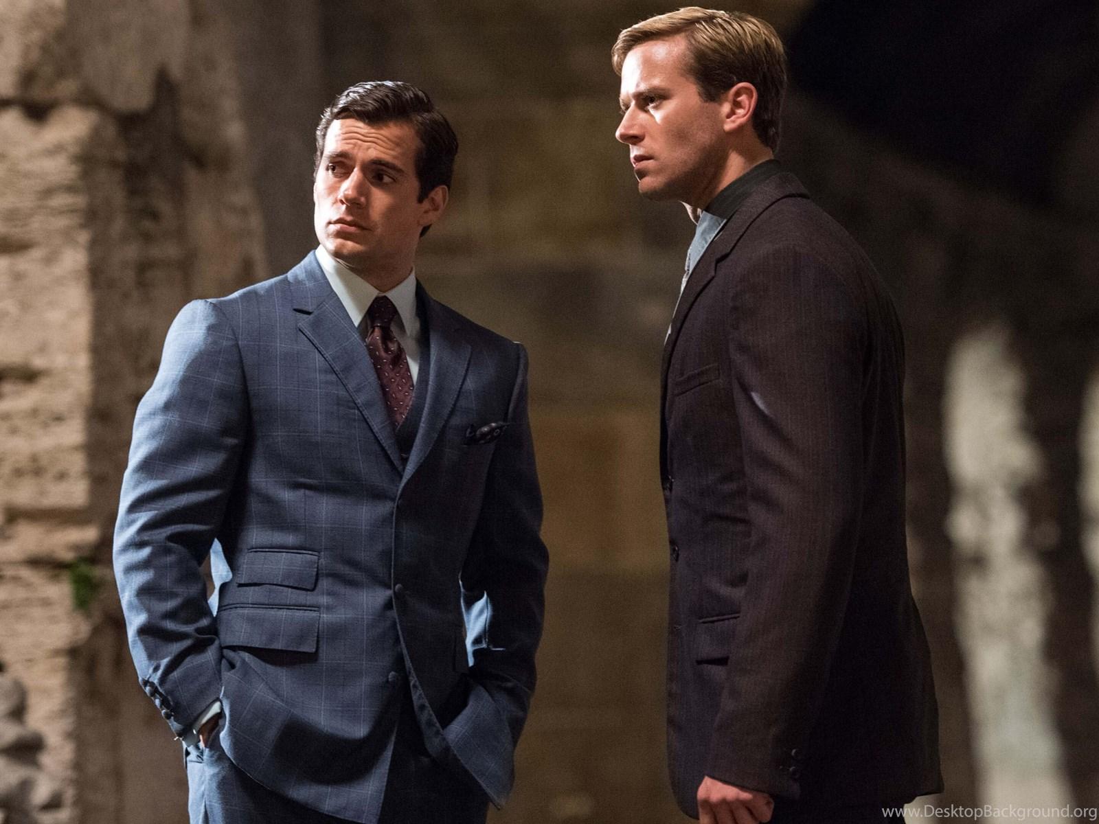 1600x1200 Henry Cavill & Armie Hammer In The Man From UNCLE Wallpaper