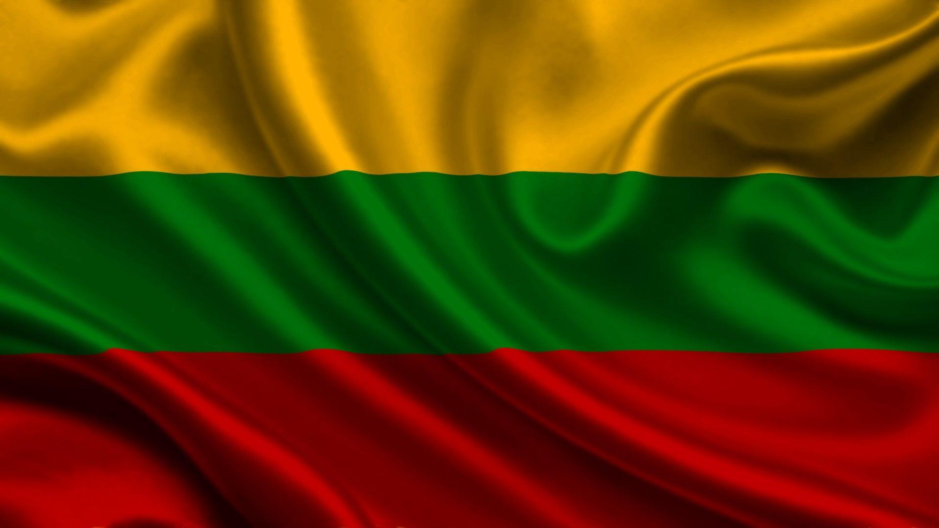 1920x1080 Lithuania Flag Wallpaper