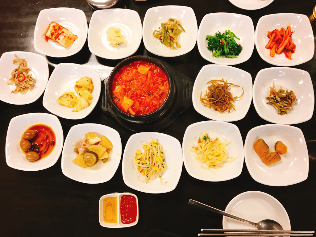 1024x768 Korean Restaurant Side Dish