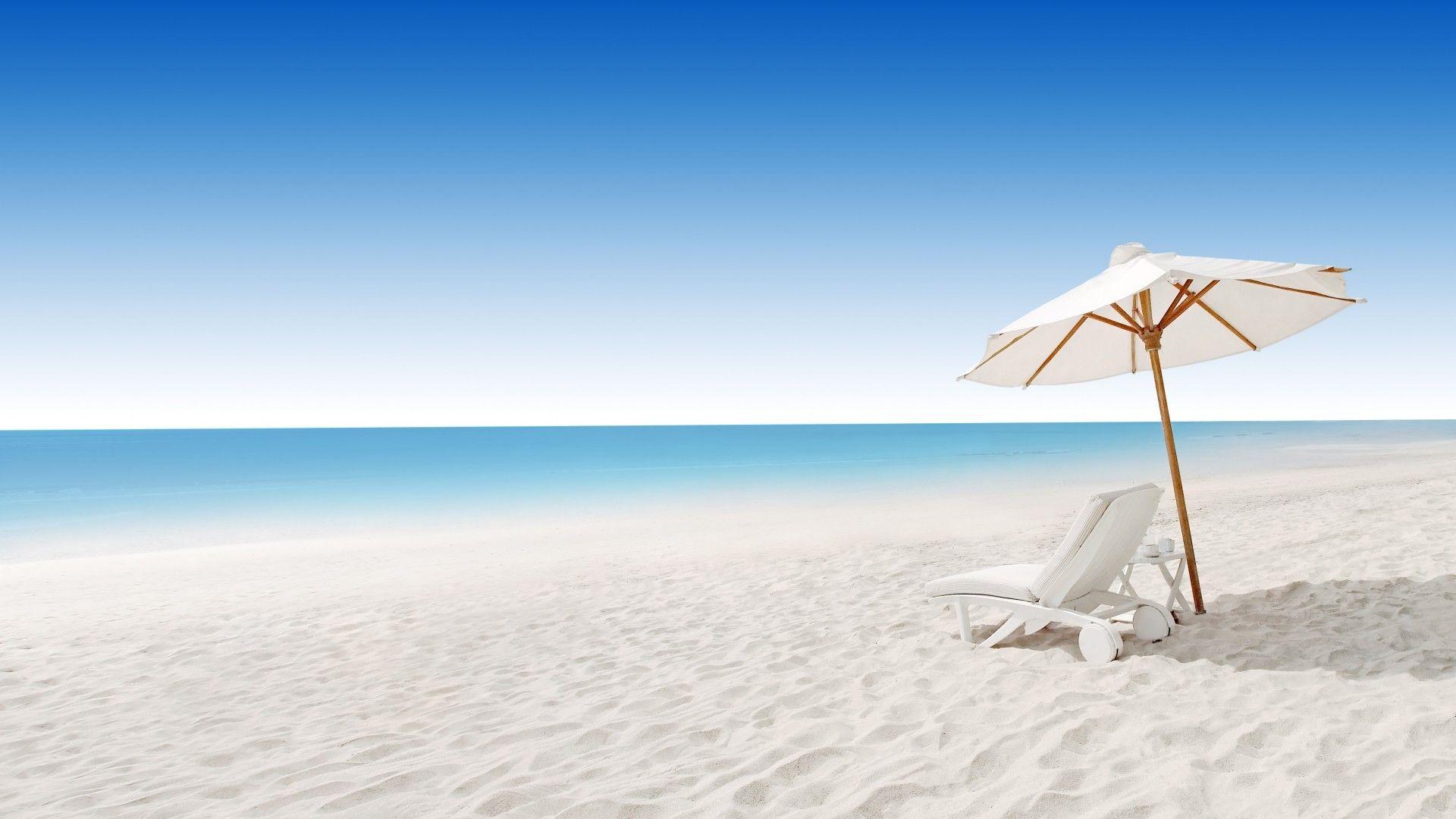 1920x1080 Сlear sea and white sand wallpaper and image