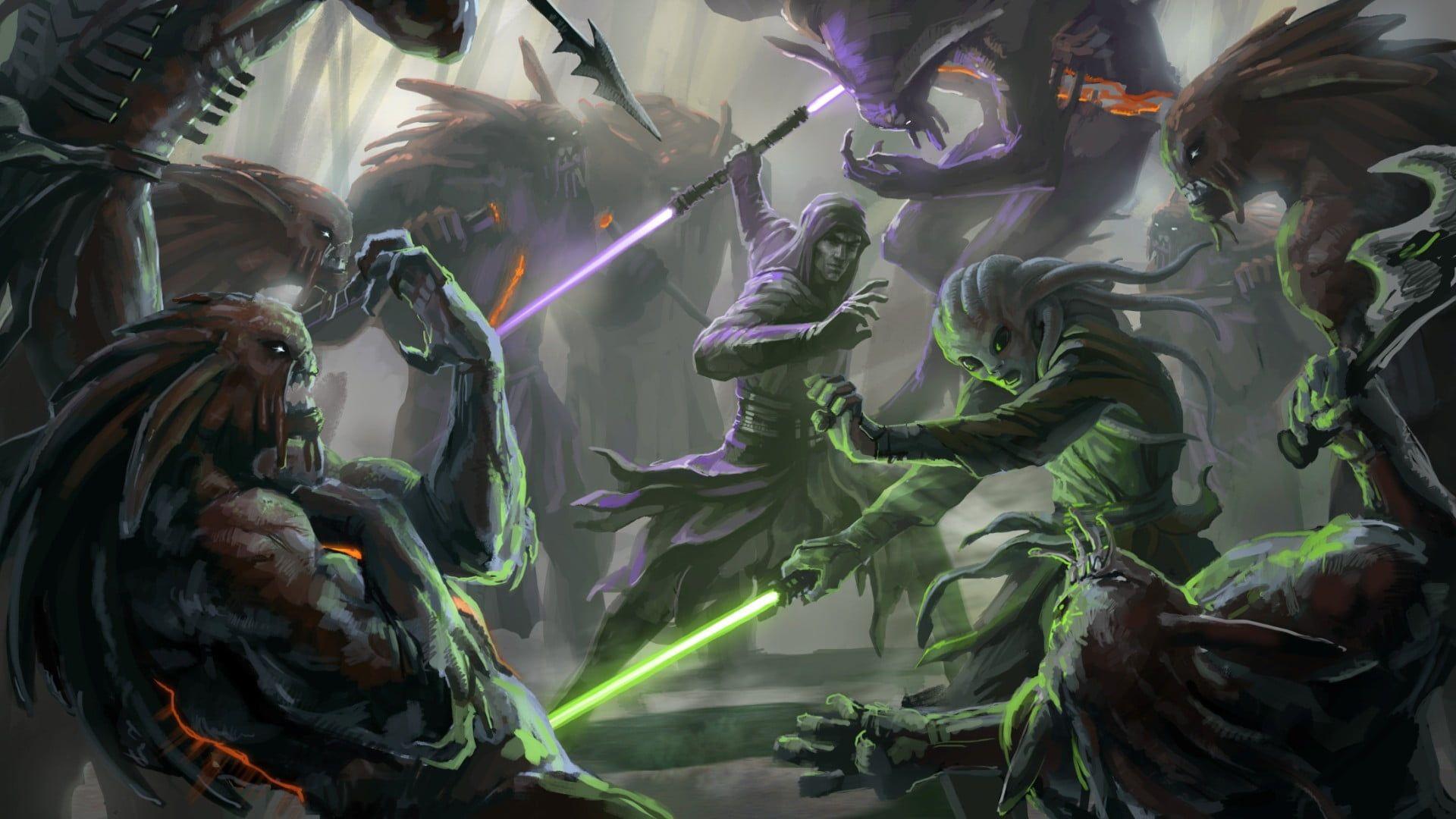 Gray Jedi Wallpapers - Top Free Gray Jedi Backgrounds - WallpaperAccess