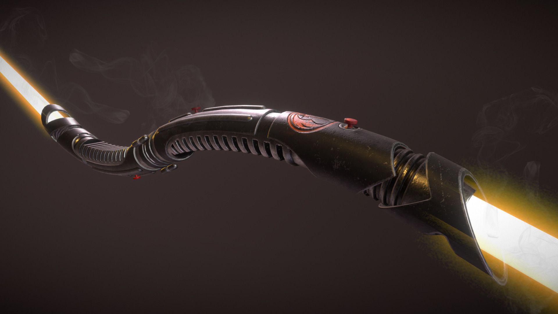 1920x1080 Double lightsaber of the grey order, Vincent Garnier