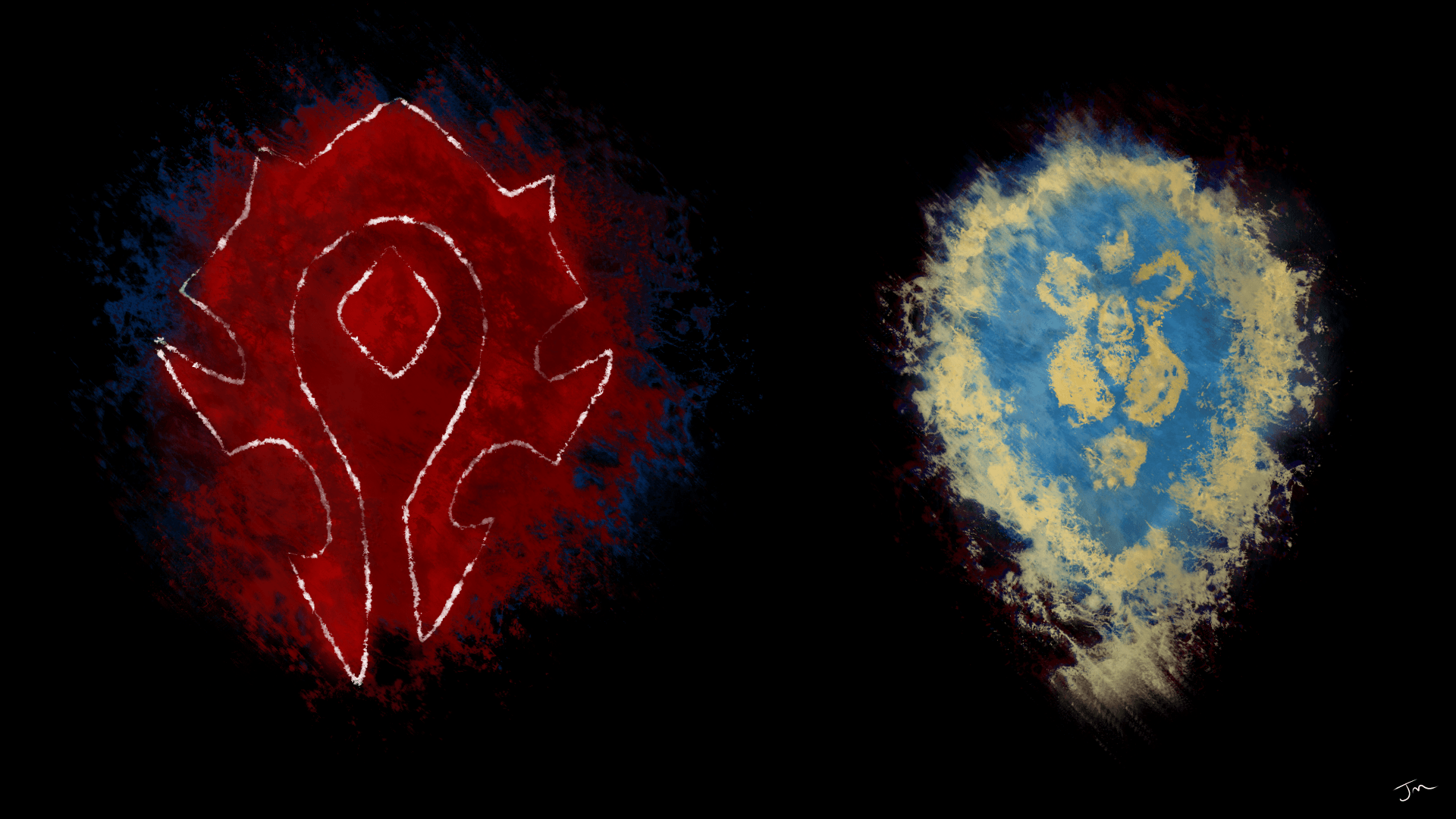 1920x1080 Alliance Horde Wallpaper I Made! (1920 X 1080) Need #iPhone S