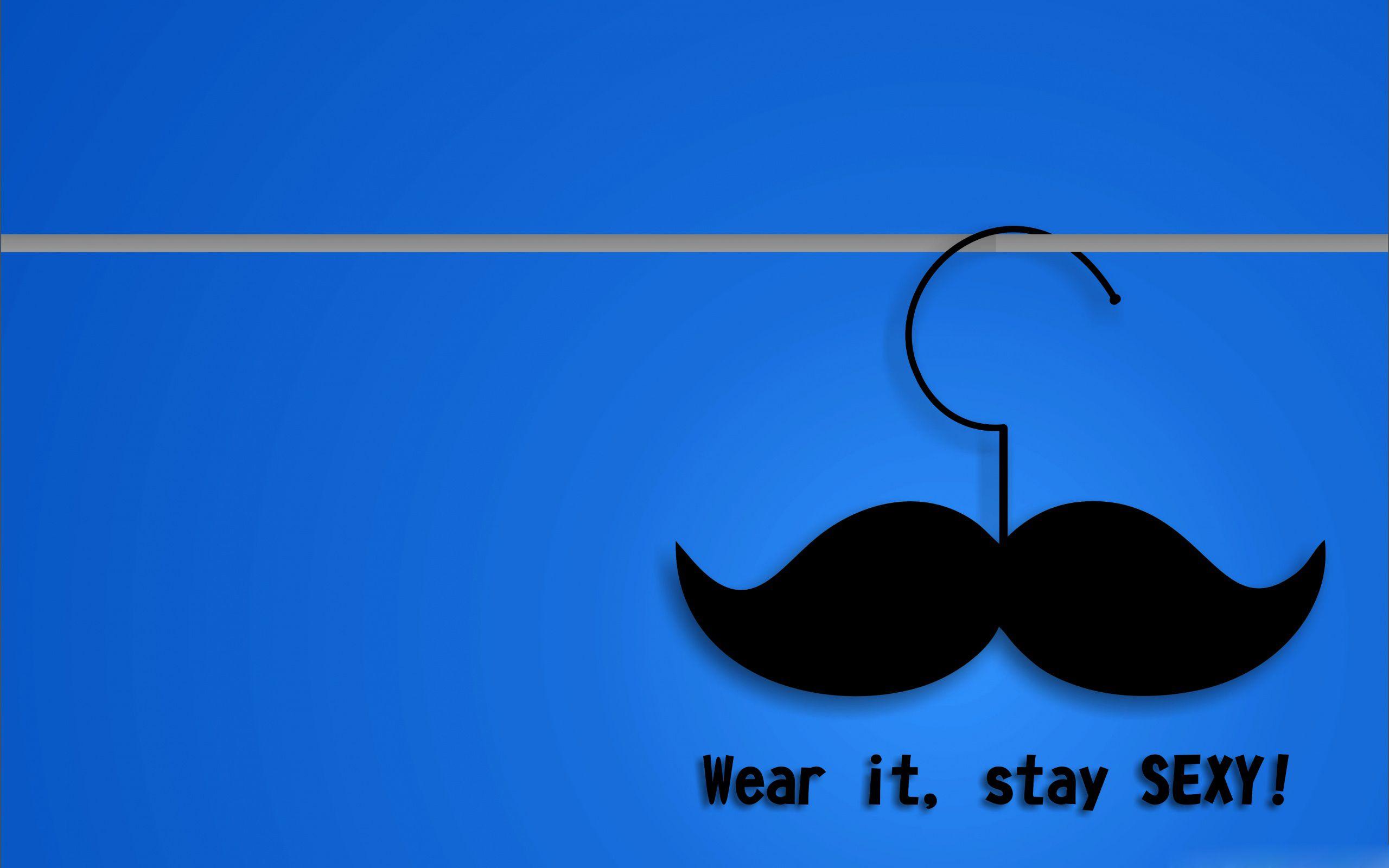 2560x1600 Mustache Wallpaper