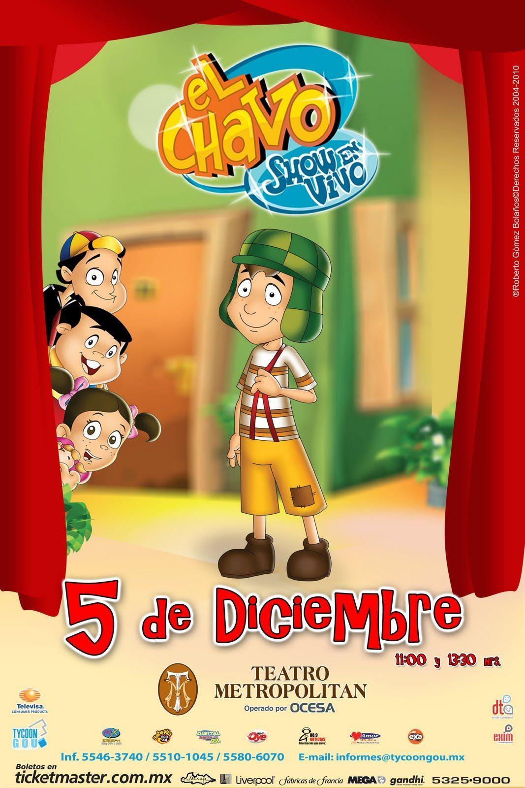 1067x1600 El Chavo Del 8 Wallpaper. Decoracion de eventos, Ocesa, Teatro de